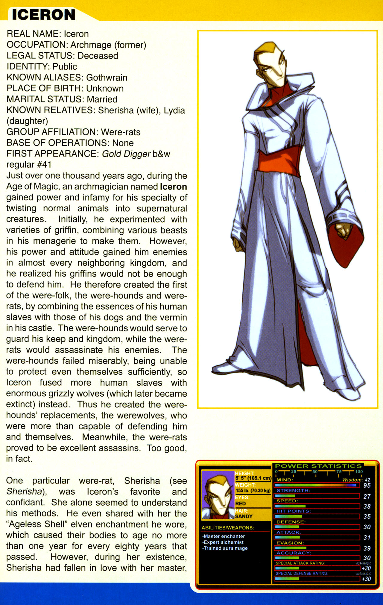Read online Gold Digger Sourcebook: The Official Handbook of the GD Universe comic -  Issue #6 - 29
