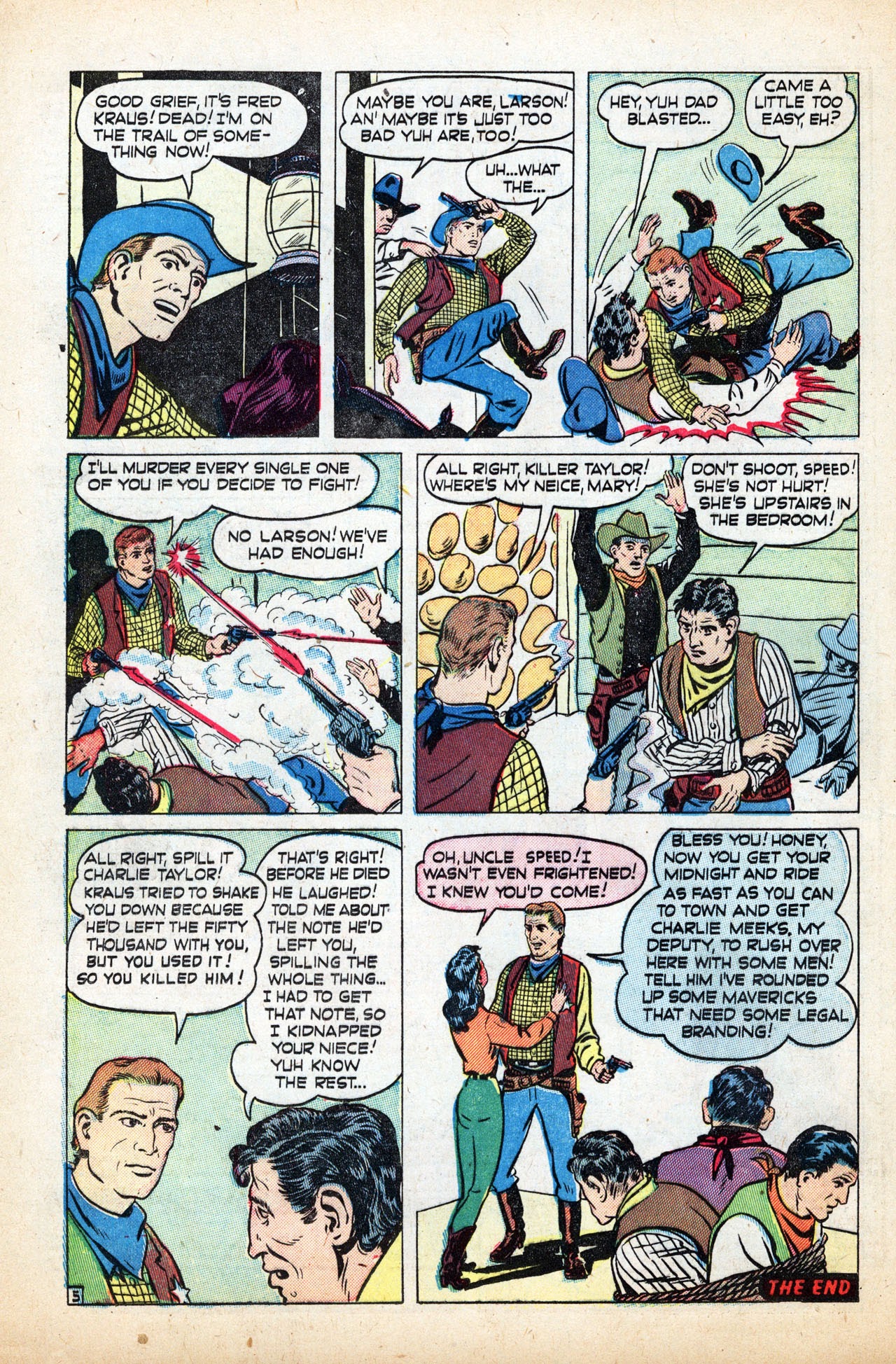 Read online Whip Wilson comic -  Issue #11 - 24