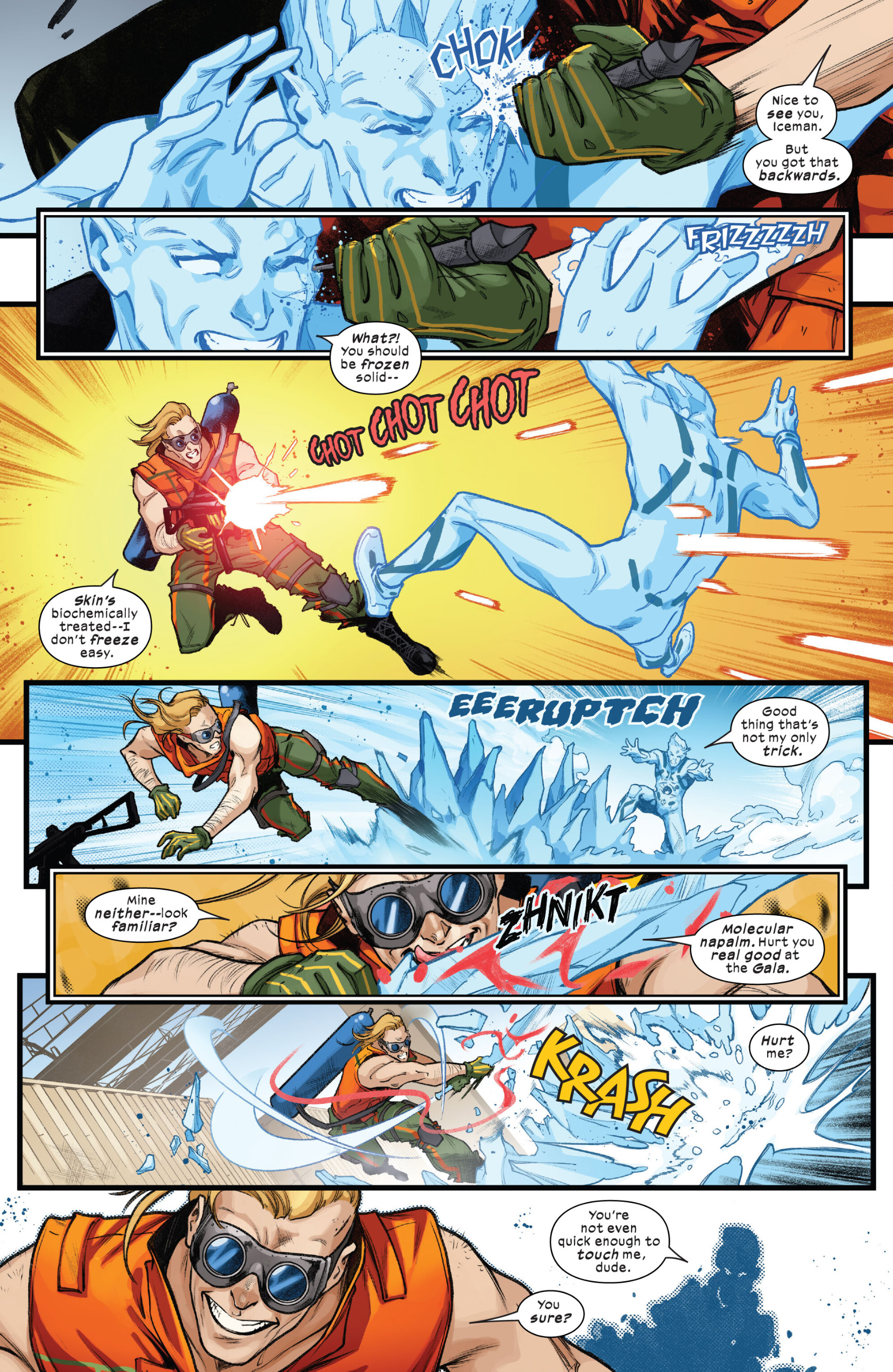 Read online Astonishing Iceman comic -  Issue #3 - 11