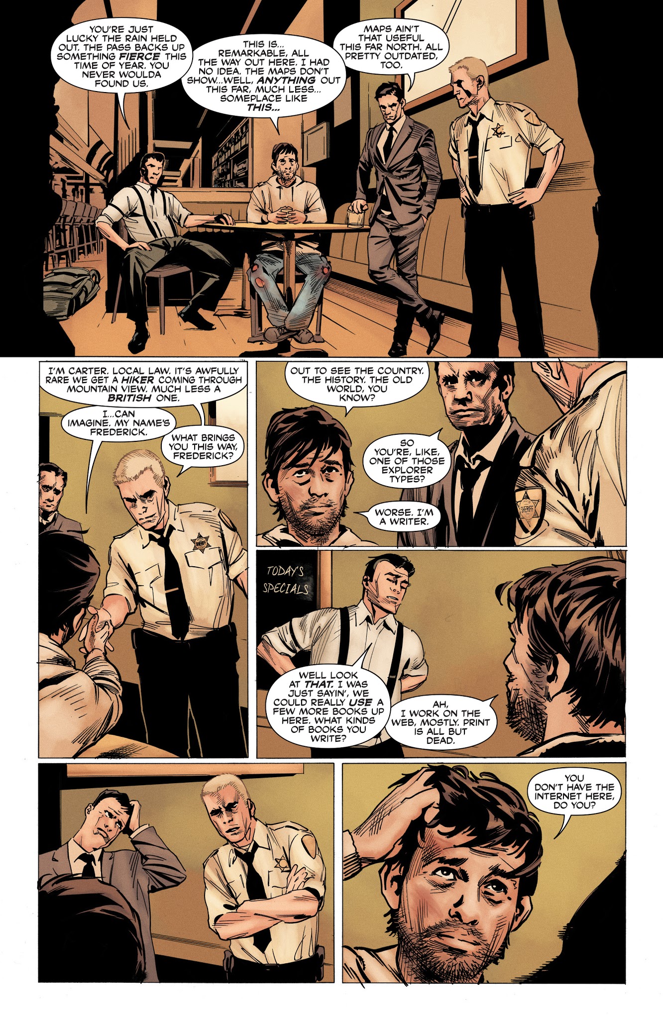 Read online The Dead Hand comic -  Issue #1 - 21