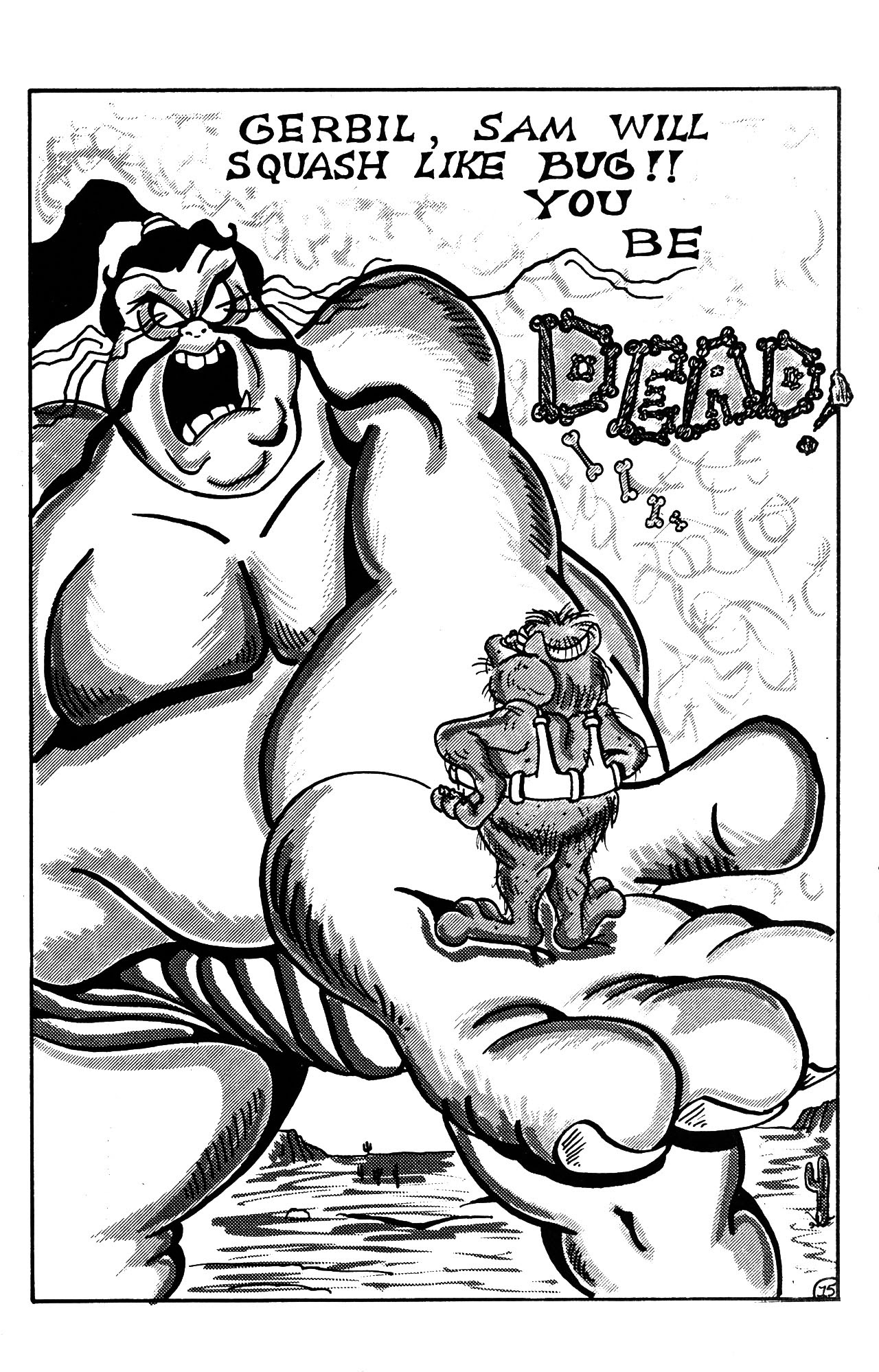 Read online Geriatric Gangrene Jujitsu Gerbils comic -  Issue #2 - 18