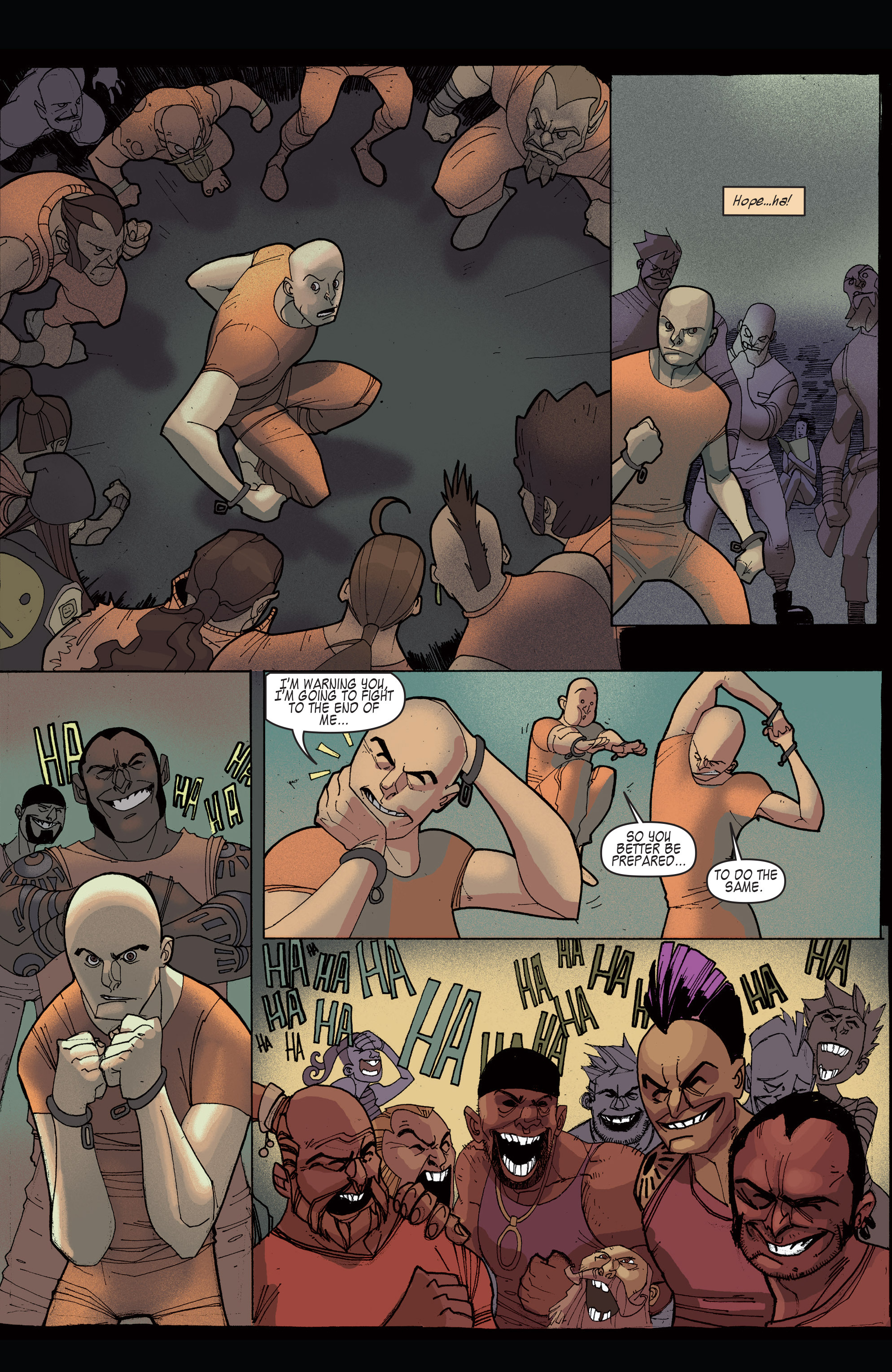 Read online Solitary comic -  Issue #3 - 22