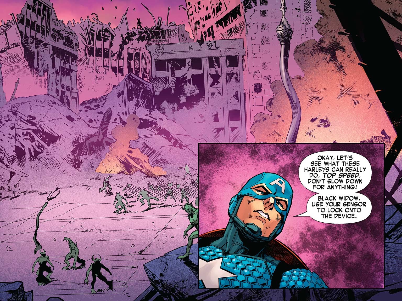 Read online Captain America Featuring Road Force comic -  Issue # Full - 29