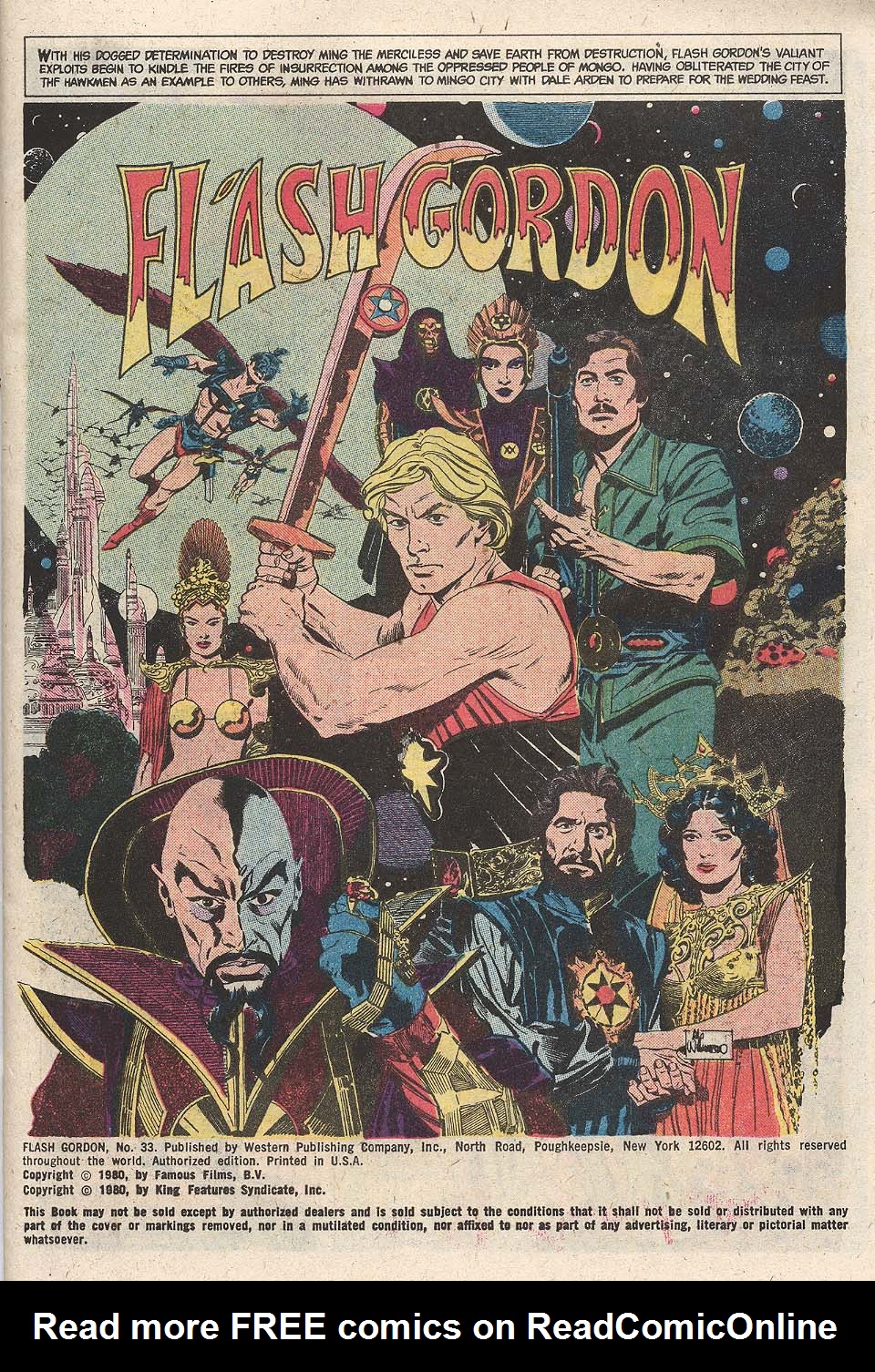 Read online Flash Gordon (1978) comic -  Issue #33 - 2