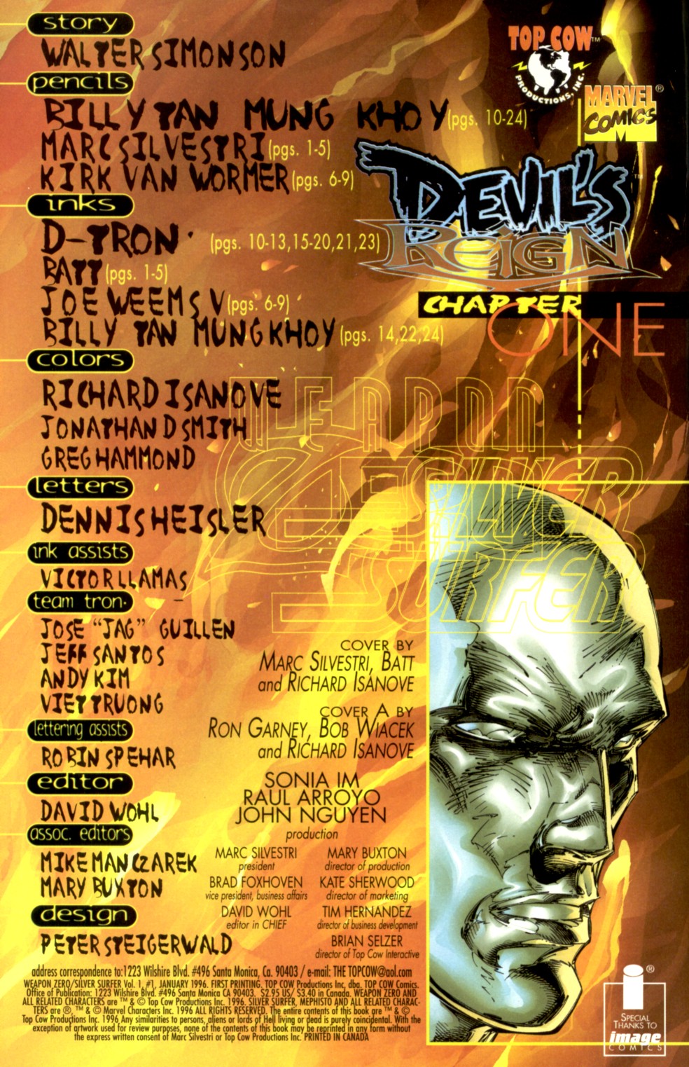 Read online Weapon Zero/Silver Surfer comic -  Issue # Full - 3