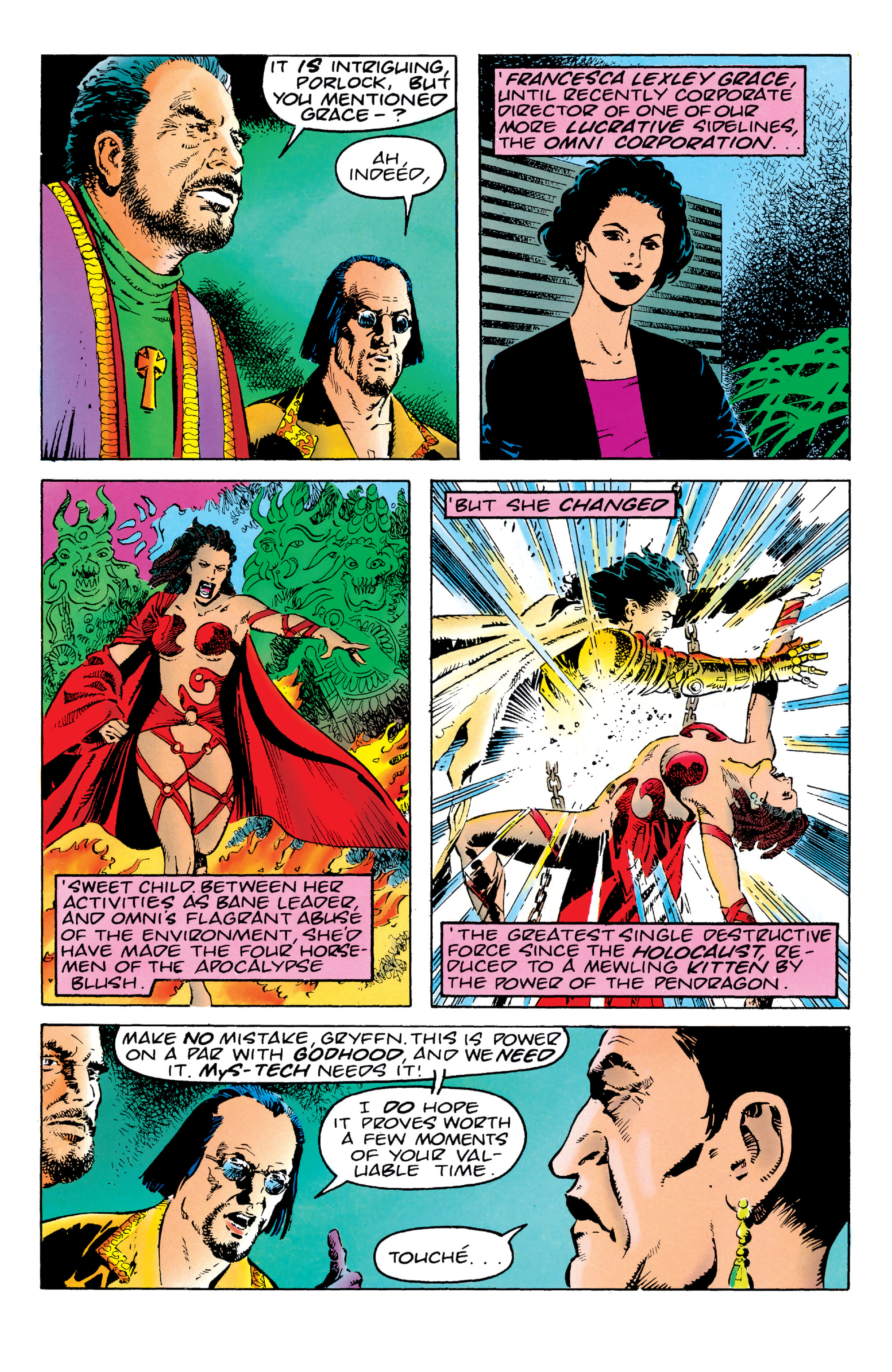 Read online Knights of Pendragon Omnibus comic -  Issue # TPB (Part 5) - 25