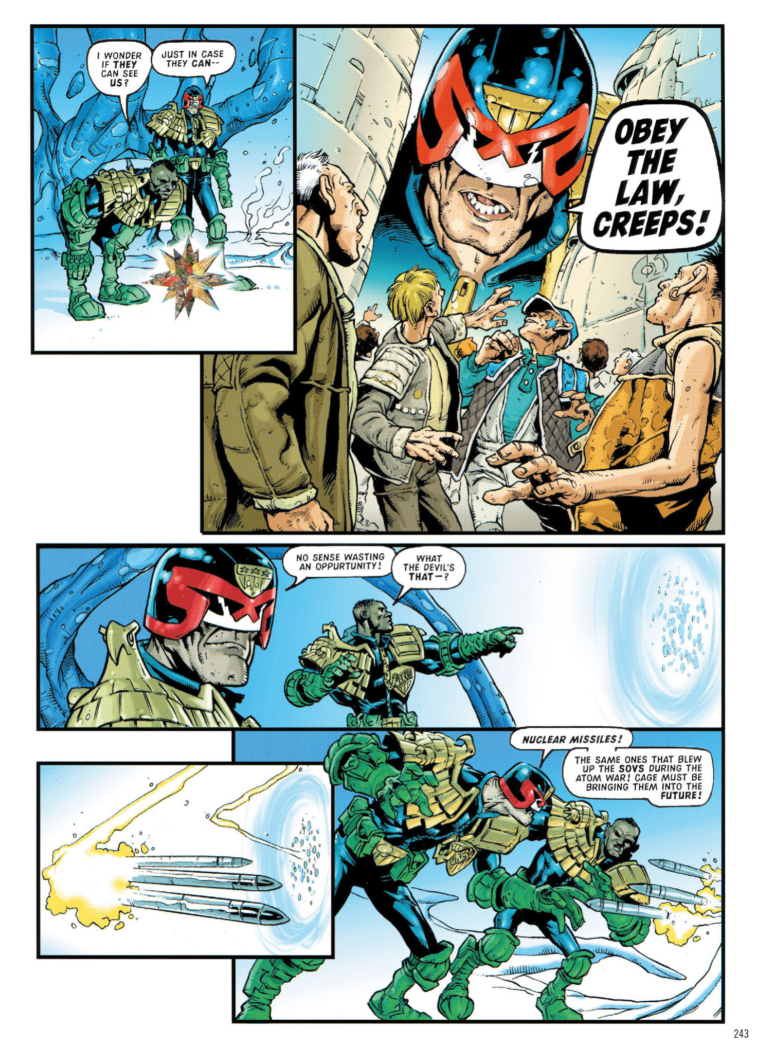 Read online Judge Dredd: The Complete Case Files comic -  Issue # TPB 29 - 245