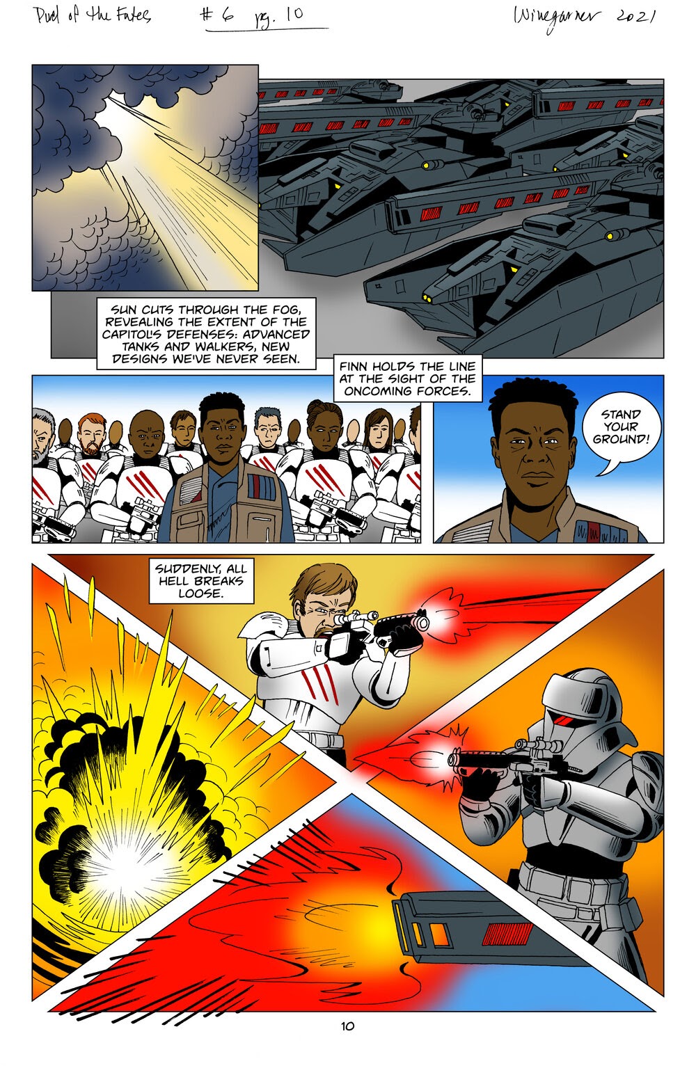 Read online Star Wars: Duel of the Fates comic -  Issue #6 - 9