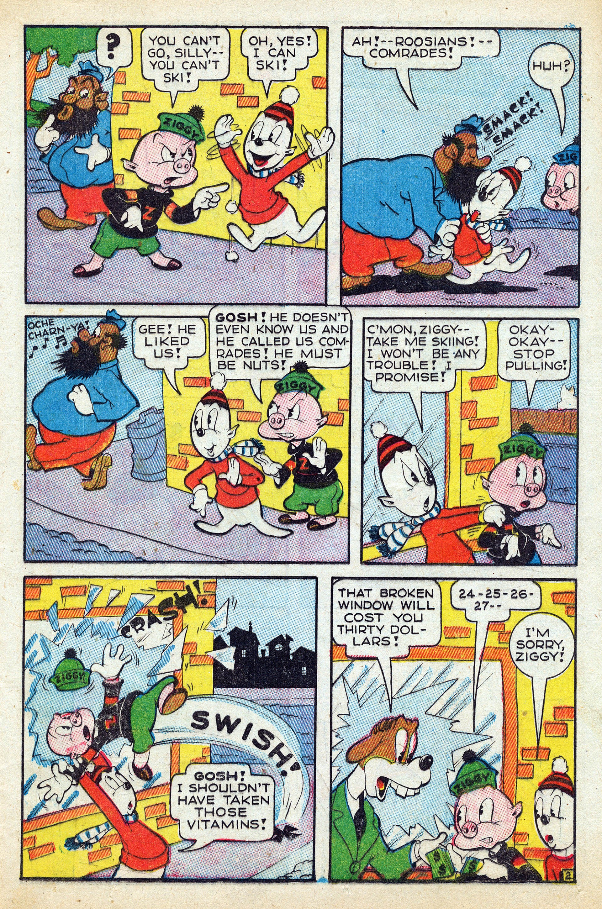 Read online Ziggy Pig-Silly Seal Comics (1944) comic -  Issue #1 - 33