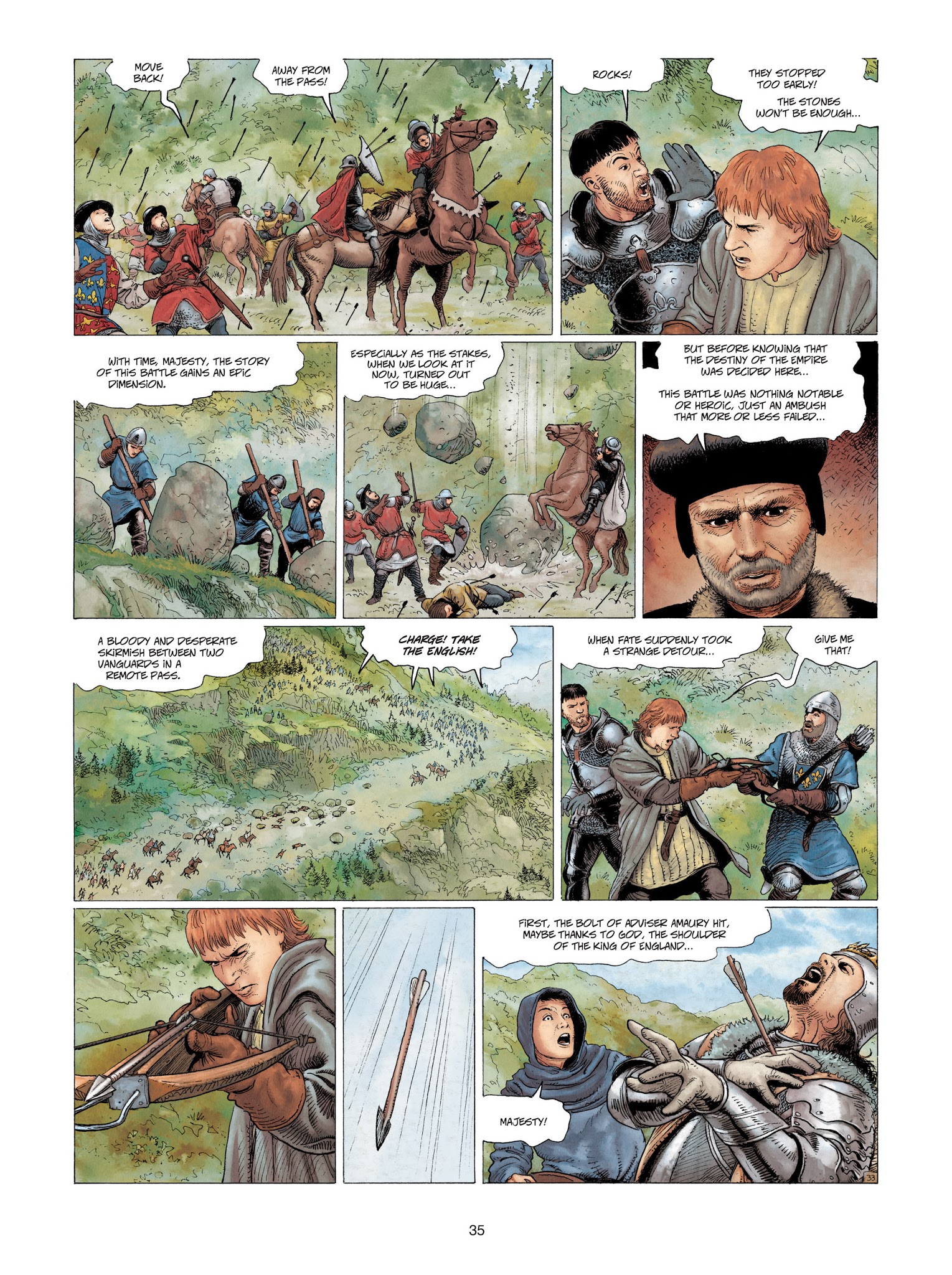 Read online Marie of the Dragons comic -  Issue #5 - 35