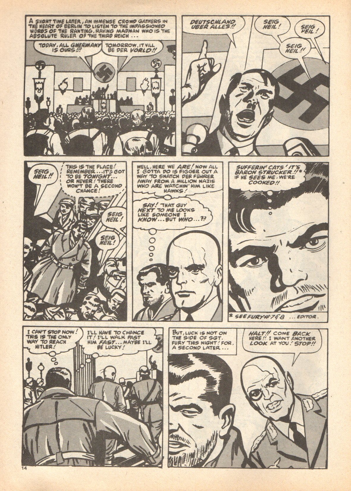 Read online Fury (1977) comic -  Issue #15 - 14