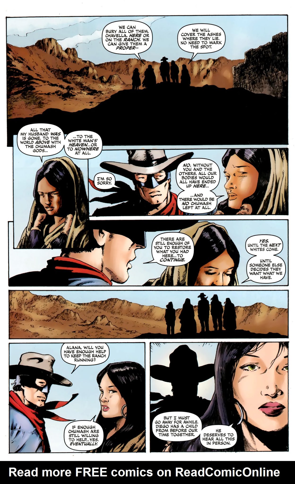 Read online The Lone Ranger & Zorro: The Death of Zorro comic -  Issue #5 - 21