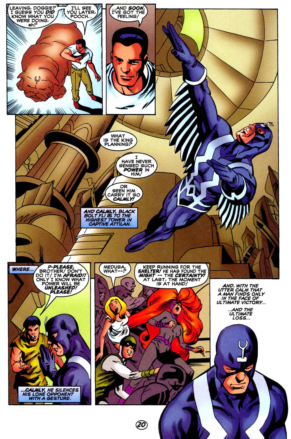 Read online Fantastic Four: Fireworks comic -  Issue #3 - 21