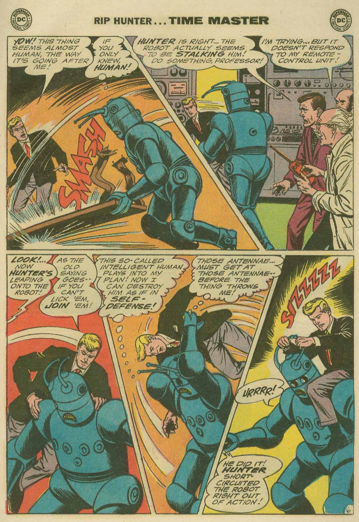 Read online Rip Hunter...Time Master comic -  Issue #27 - 9