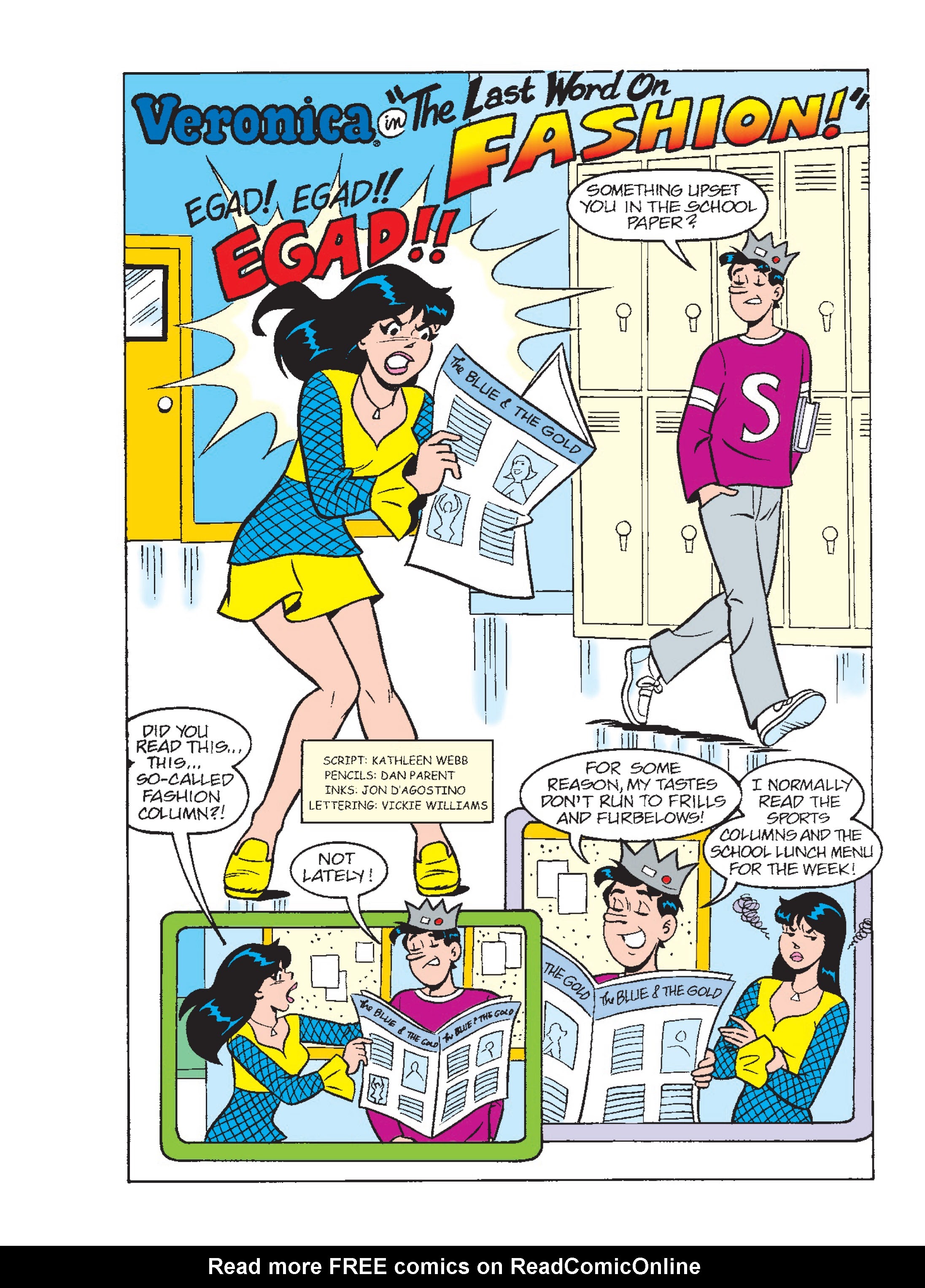 Read online Betty & Veronica Friends Double Digest comic -  Issue #268 - 143