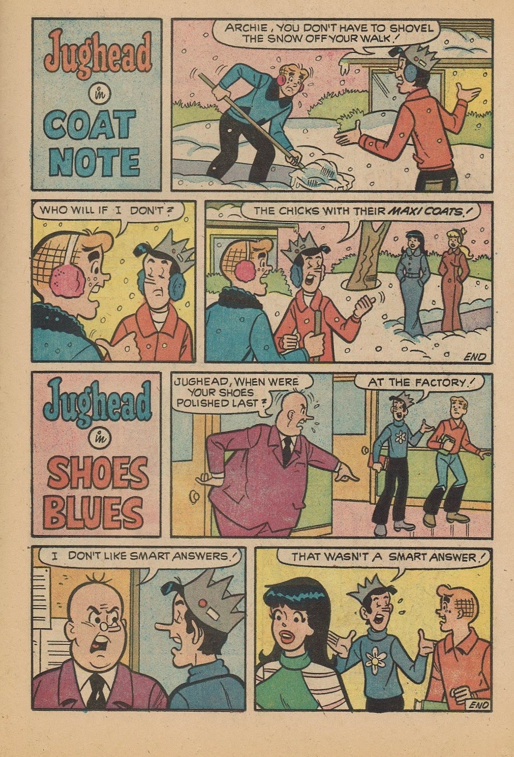 Read online Jughead's Jokes comic -  Issue #33 - 23