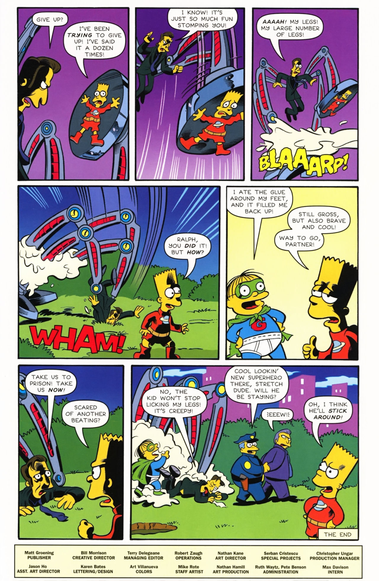 Read online Bongo Comics Presents Simpsons Super Spectacular comic -  Issue #11 - 29