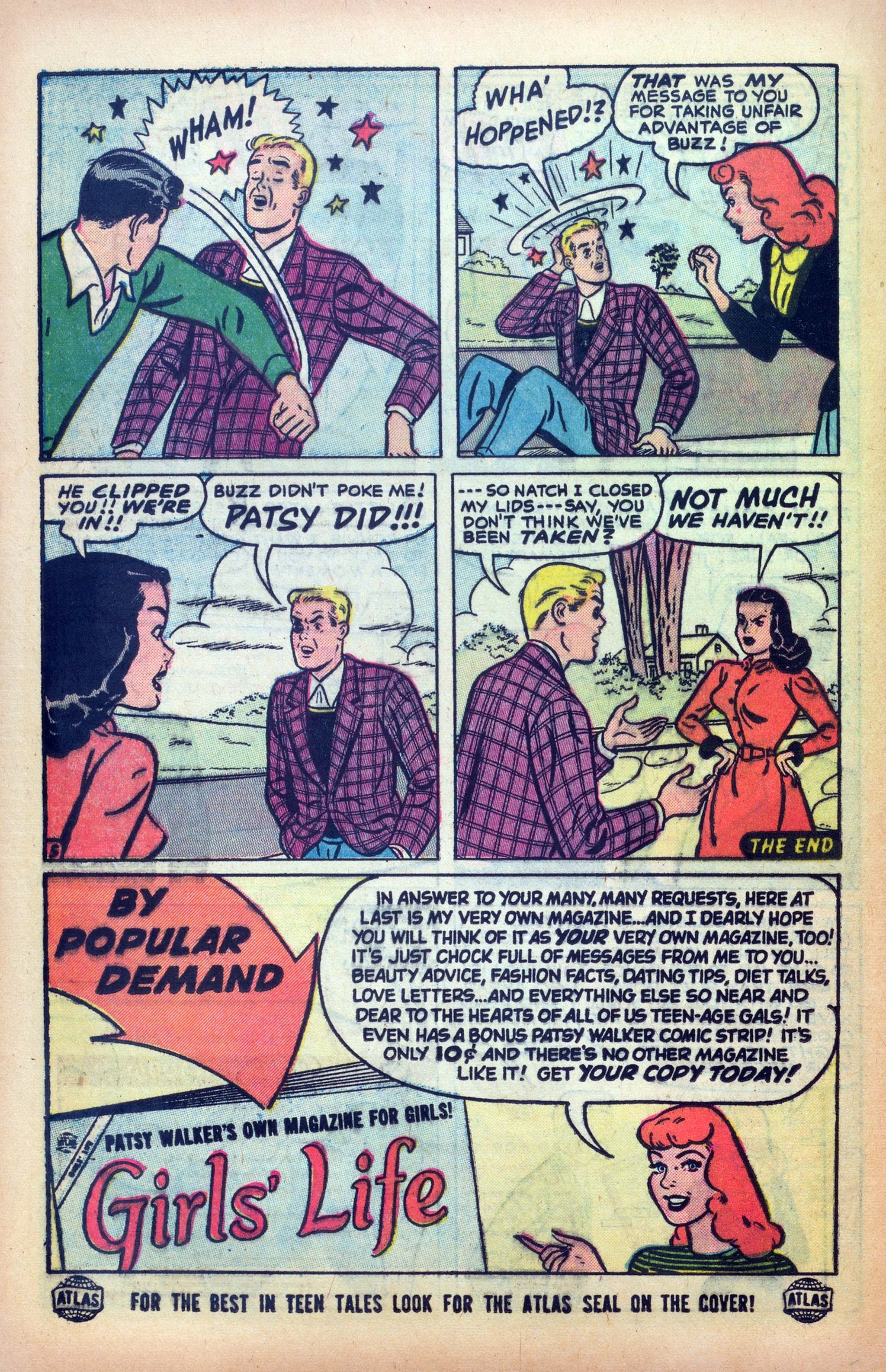 Read online Patsy and her Pals comic -  Issue #6 - 16