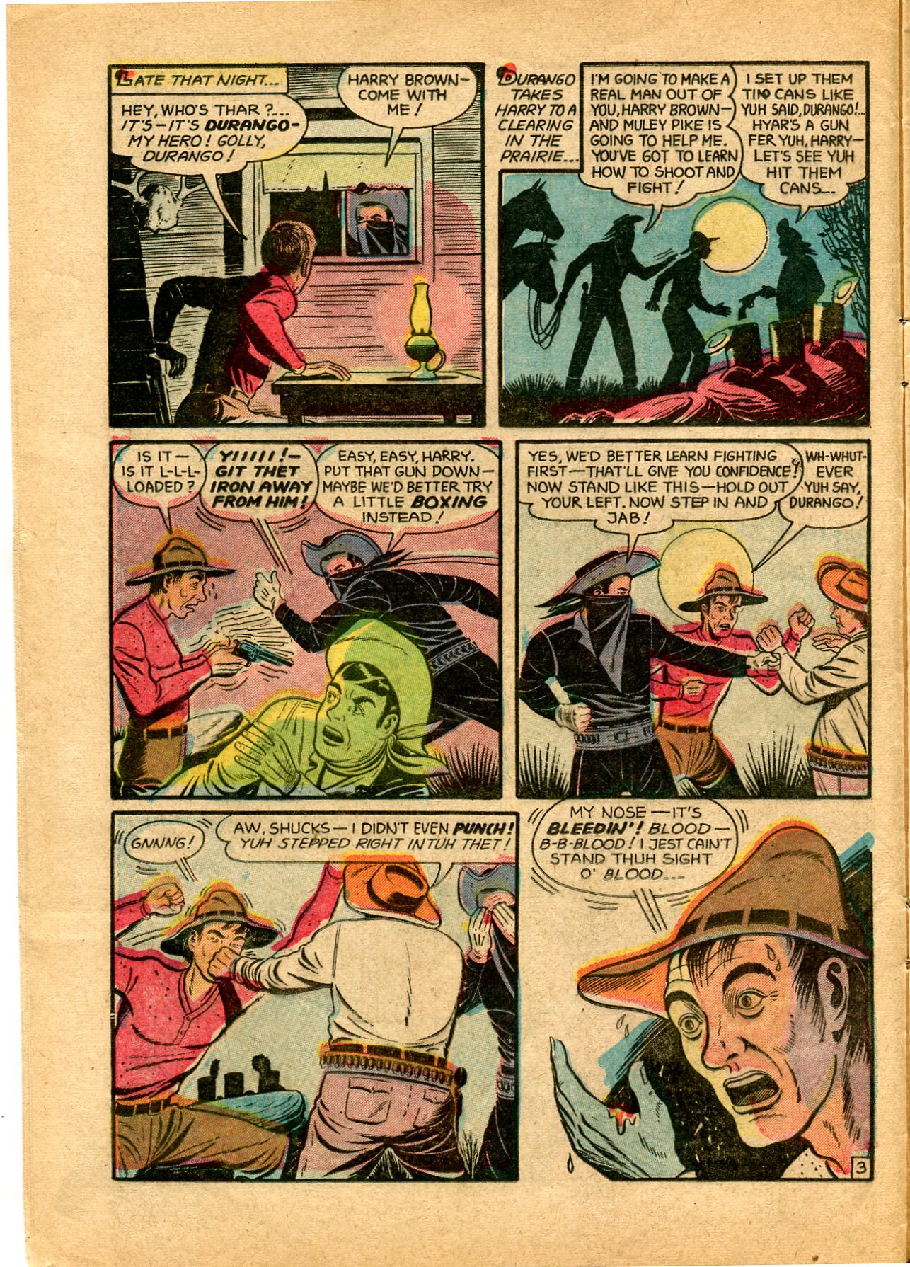 Read online Charles Starrett as The Durango Kid comic -  Issue #29 - 12