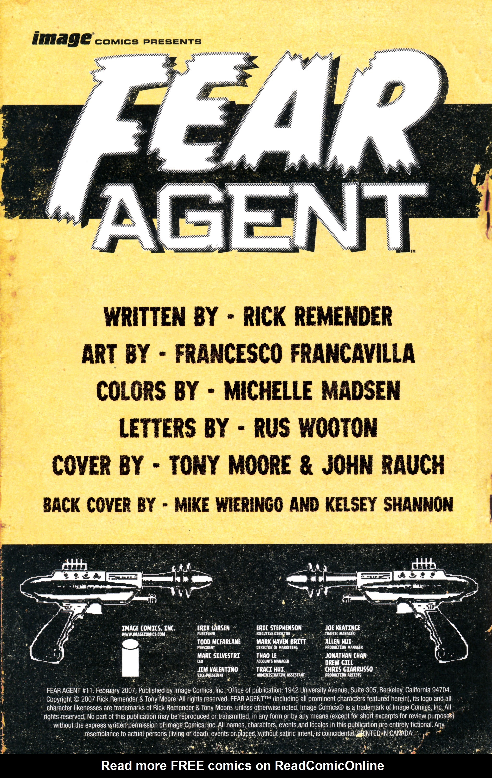 Read online Fear Agent comic -  Issue #11 - 2