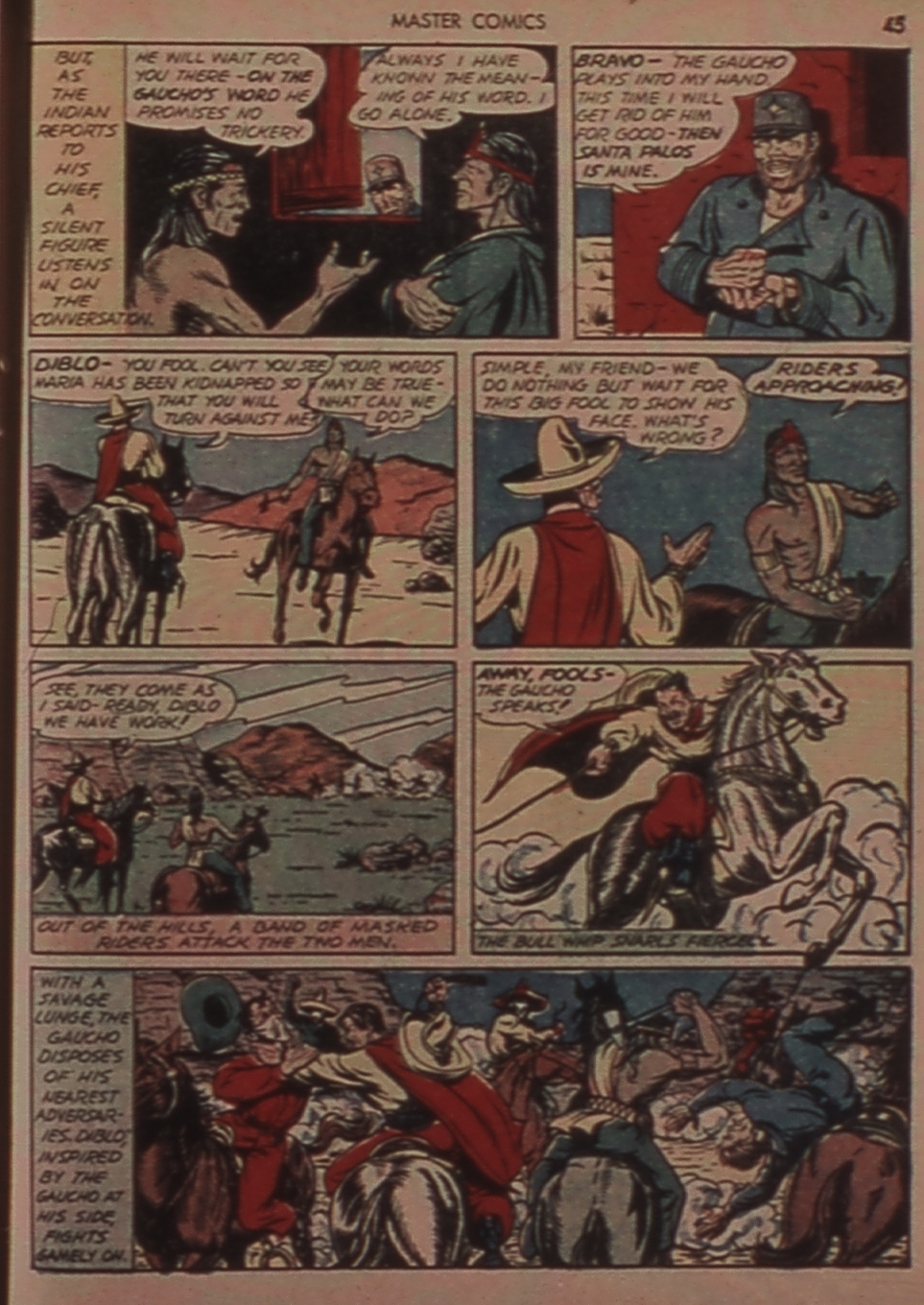 Read online Master Comics comic -  Issue #9 - 47
