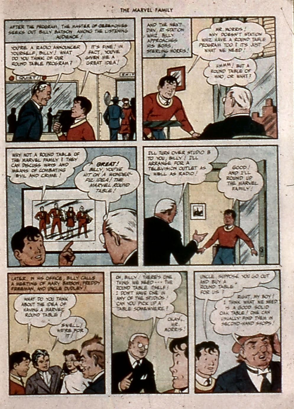 Read online The Marvel Family comic -  Issue #8 - 5