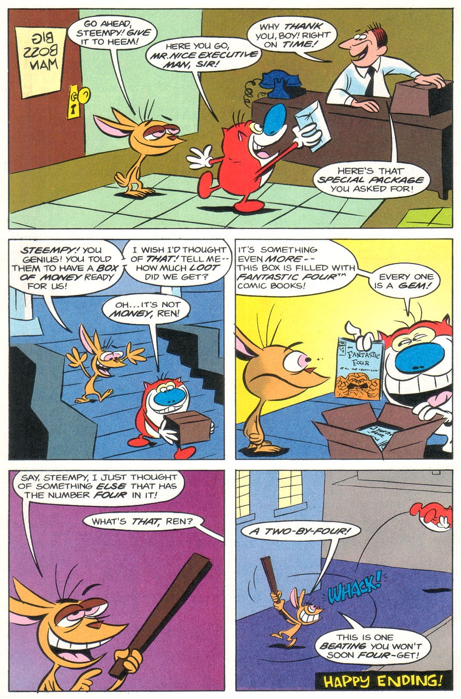 Read online The Ren and Stimpy Show Special: Four Swerks comic -  Issue # Full - 33