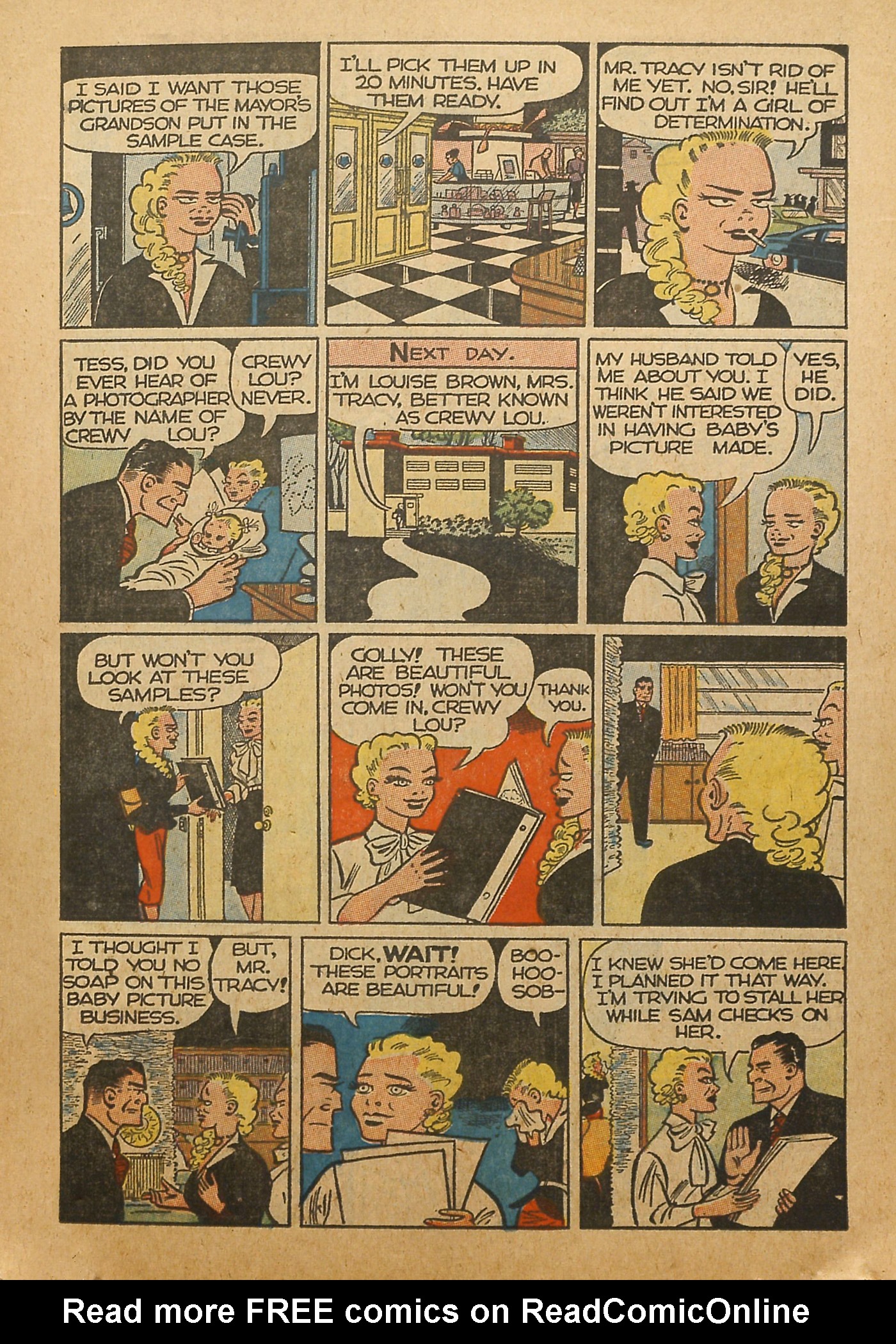 Read online Dick Tracy comic -  Issue #145 - 11
