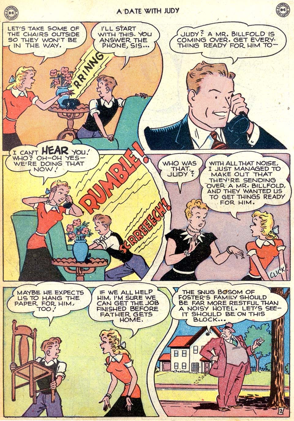 Read online A Date with Judy comic -  Issue #3 - 26