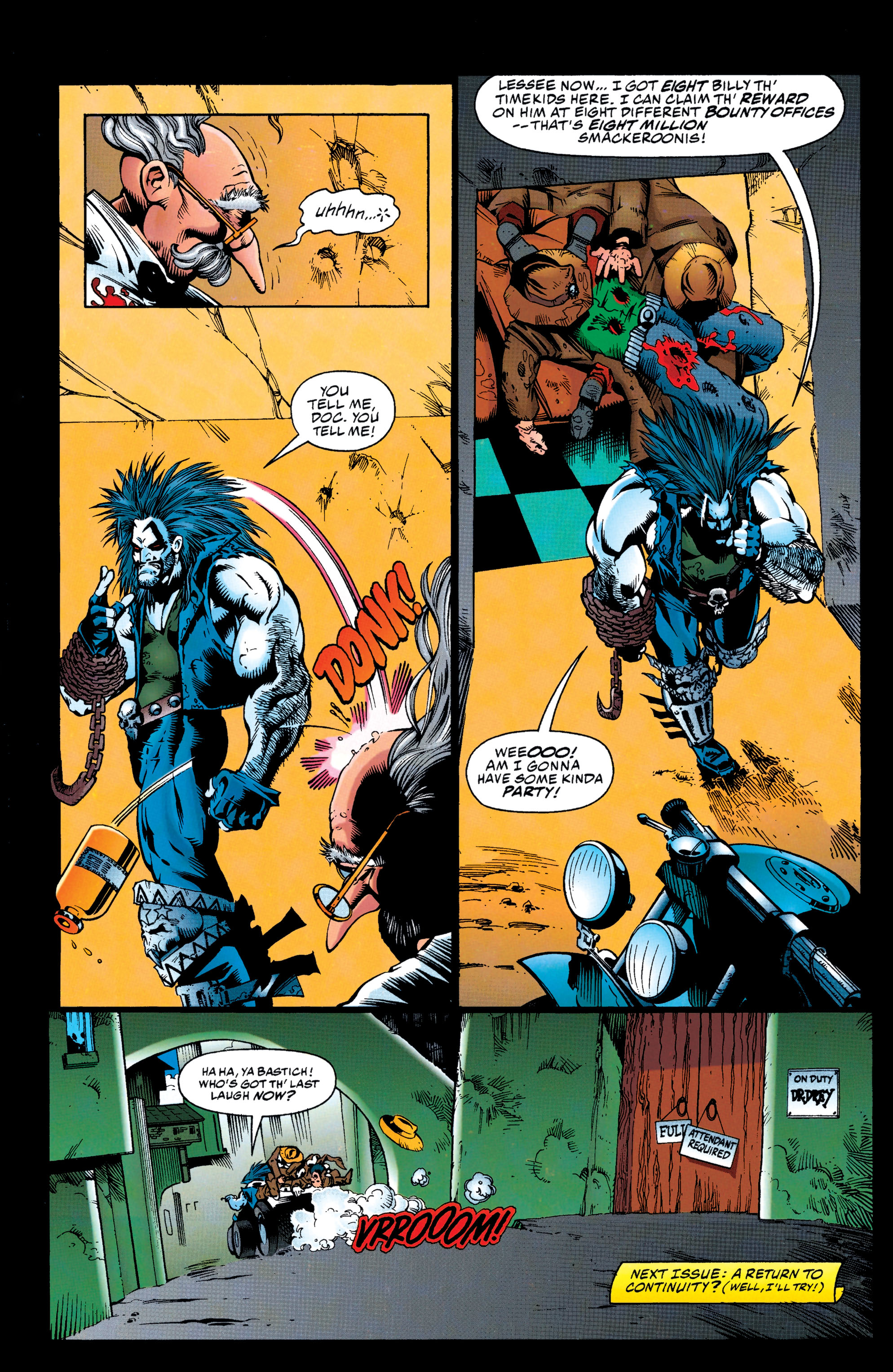 Read online Lobo (1993) comic -  Issue #27 - 22