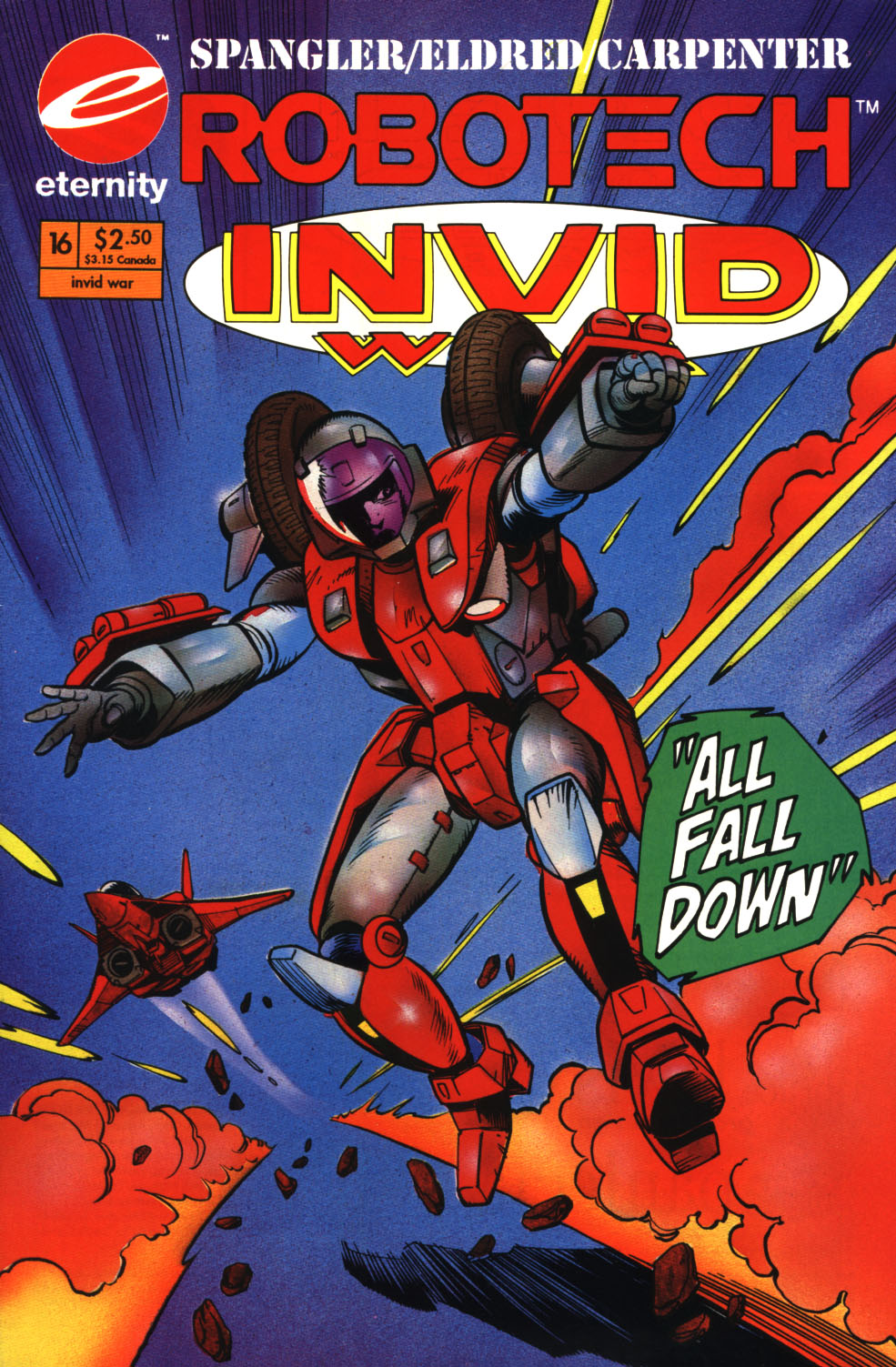 Read online Robotech: Invid War comic -  Issue #16 - 1