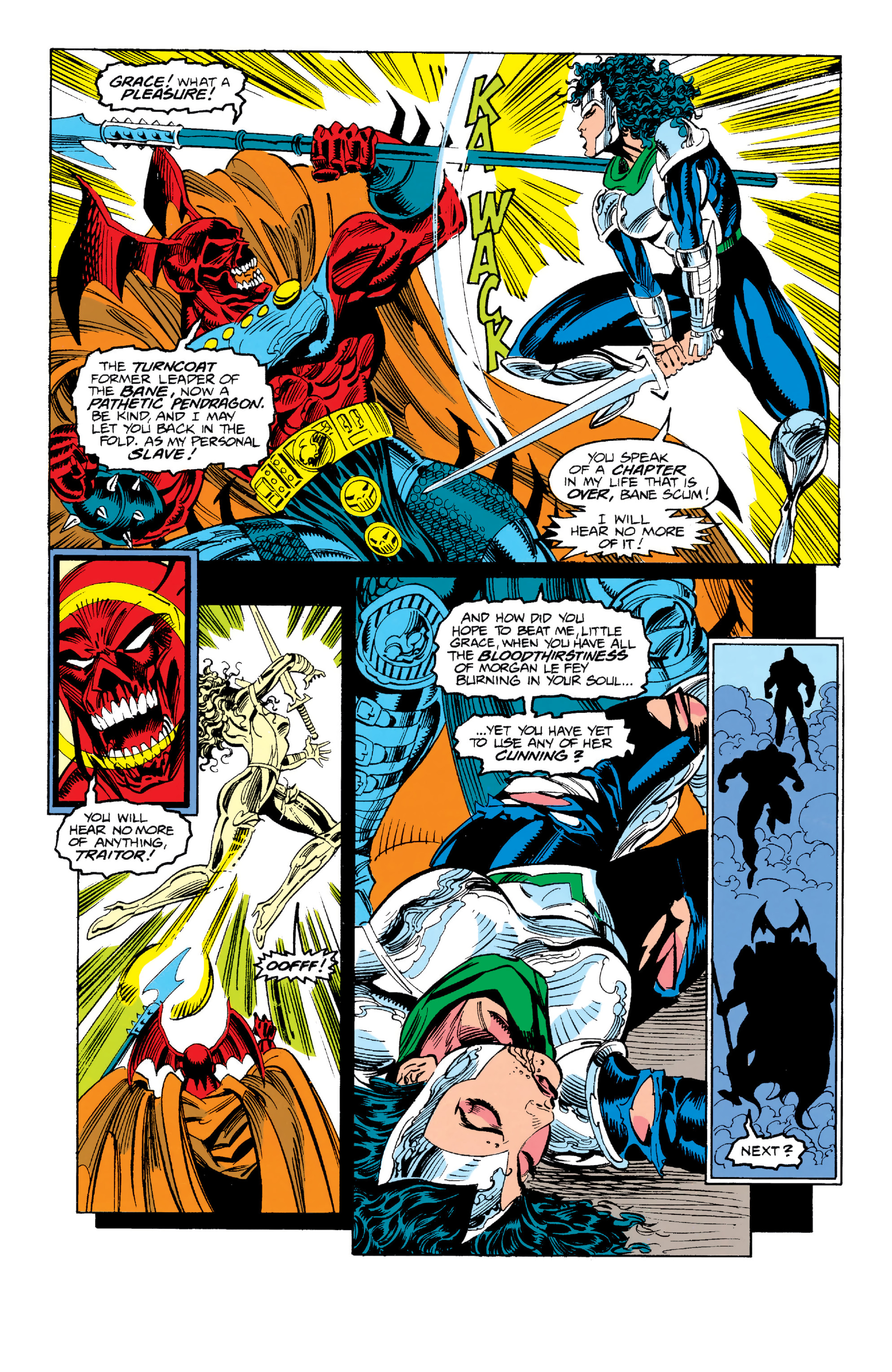 Read online Knights of Pendragon Omnibus comic -  Issue # TPB (Part 7) - 33