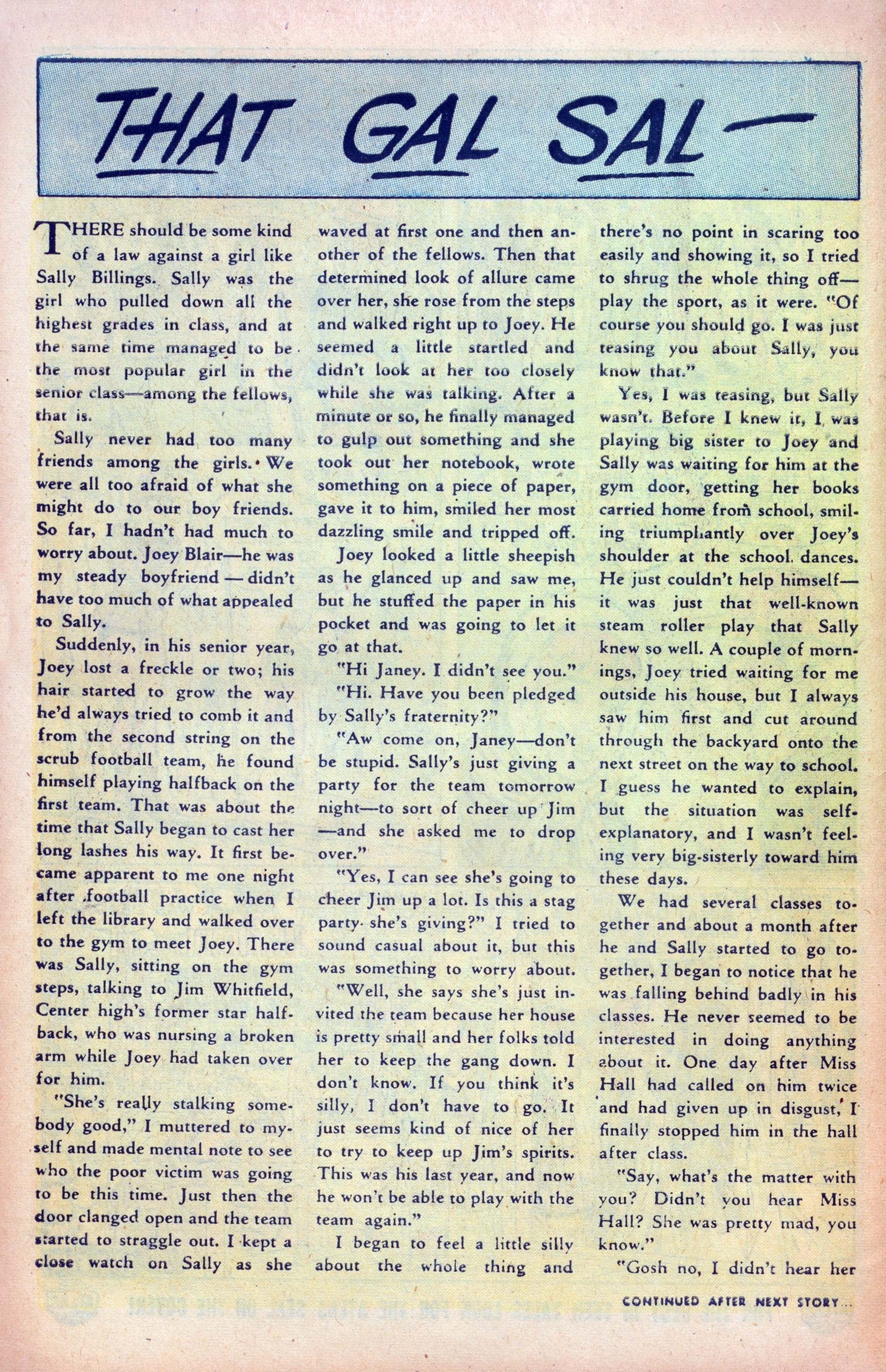 Read online Patsy and Hedy comic -  Issue #25 - 10