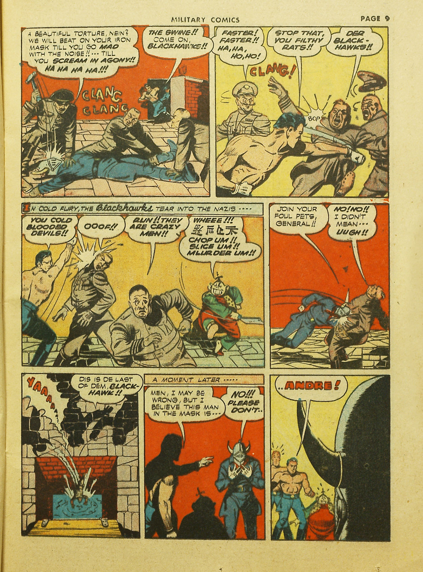 Read online Military Comics comic -  Issue #9 - 11