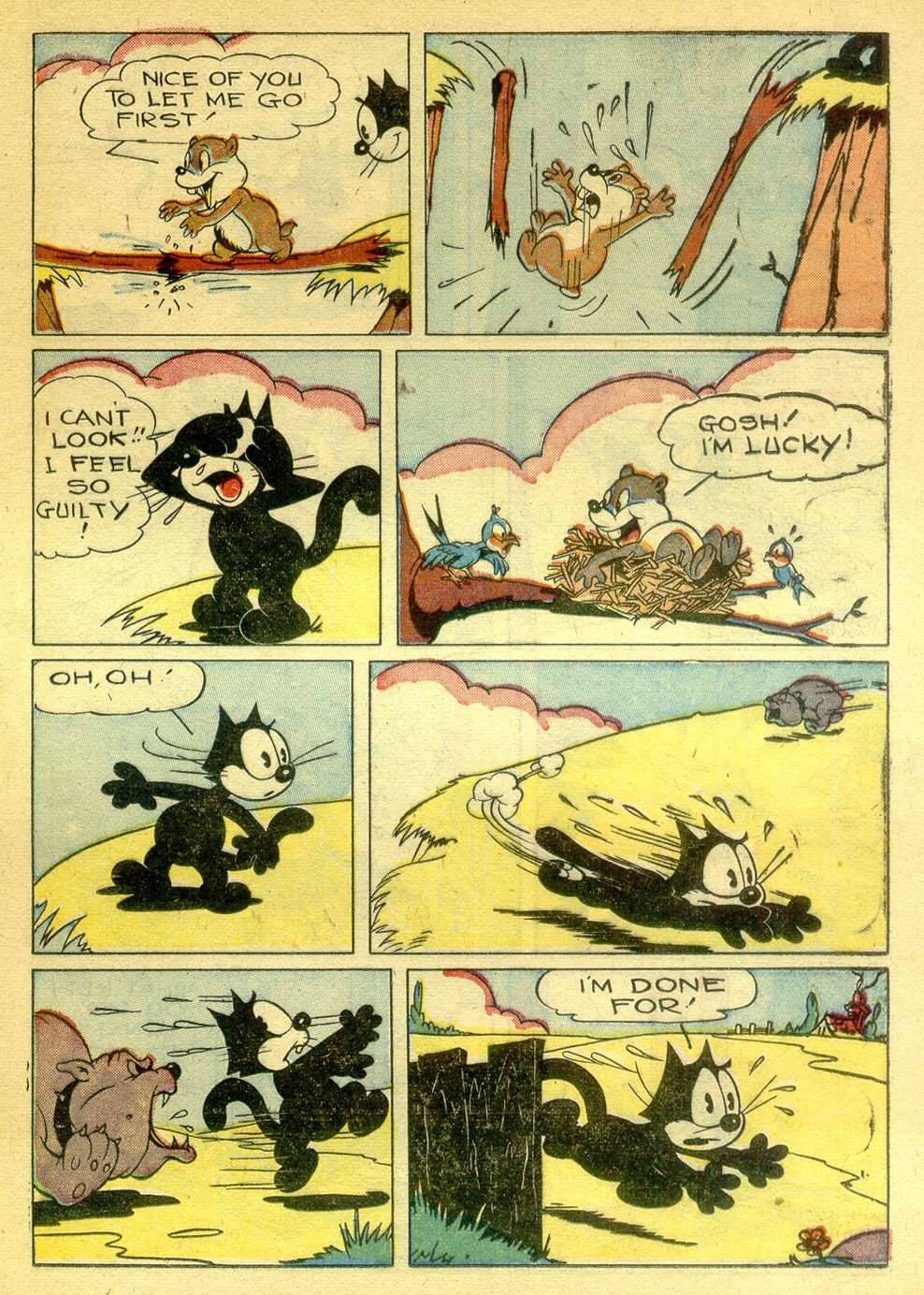 Read online Felix the Cat (1948) comic -  Issue #7 - 38