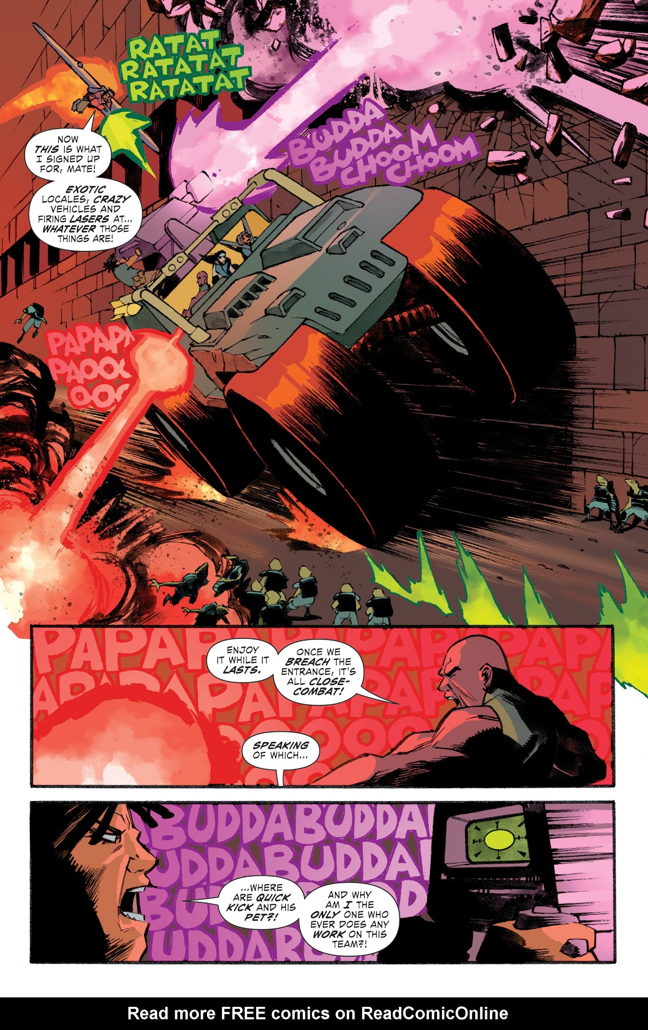 Read online Scarlett's Strike Force comic -  Issue #3 - 11