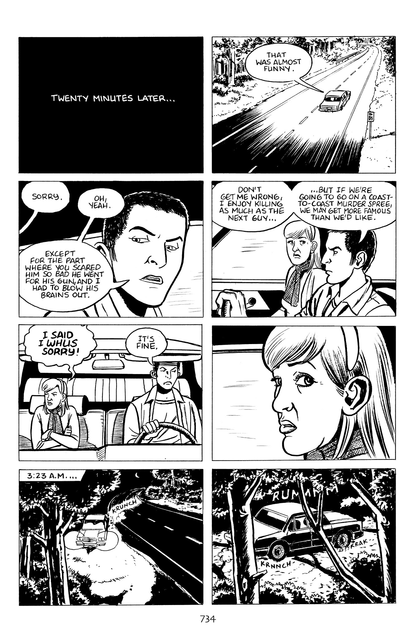 Read online Stray Bullets: Sunshine & Roses comic -  Issue #27 - 5