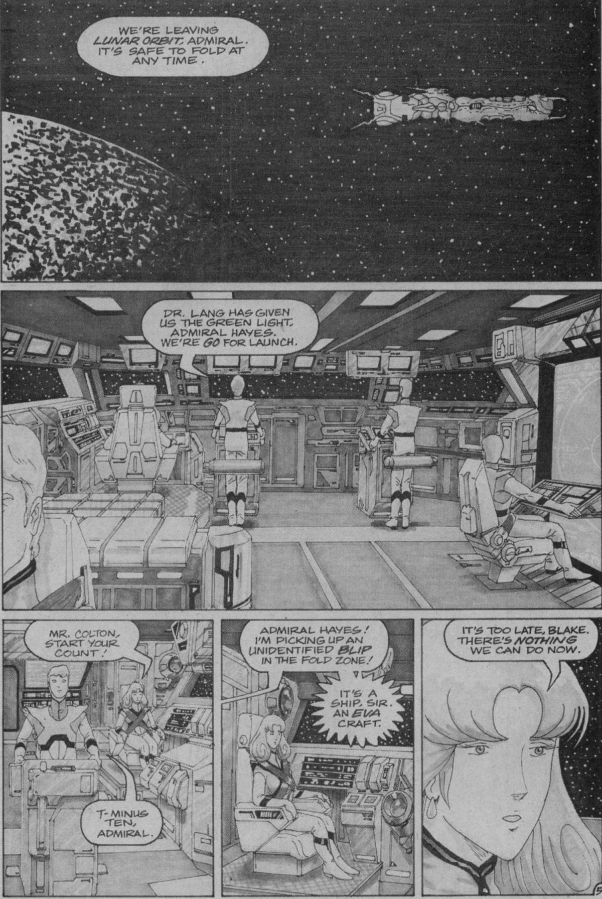 Read online Robotech II: The Sentinels - The Marriage of Rick Hunter and Lisa Hayes comic -  Issue # TPB 3 - 40