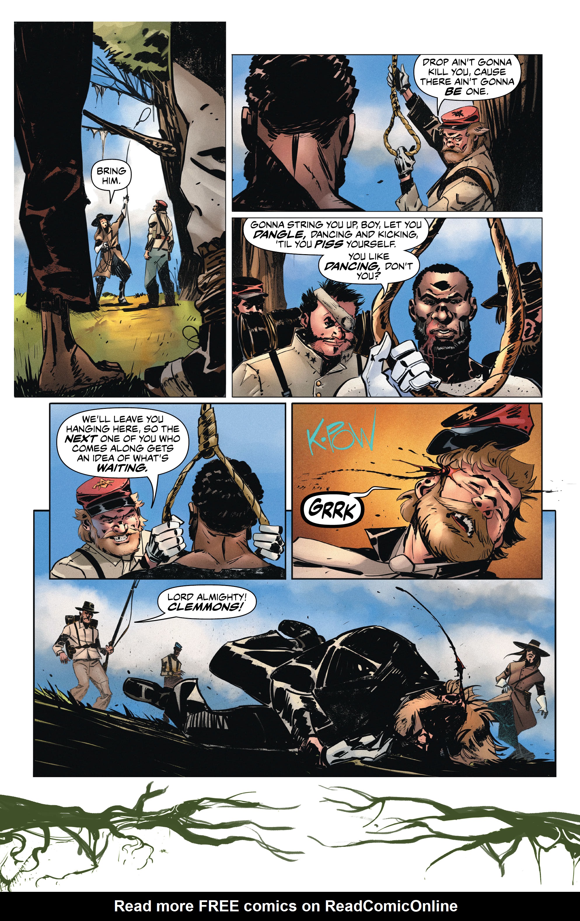 Read online Swamp God comic -  Issue #1 - 7