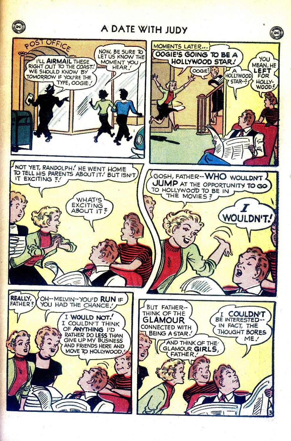 Read online A Date with Judy comic -  Issue #22 - 45