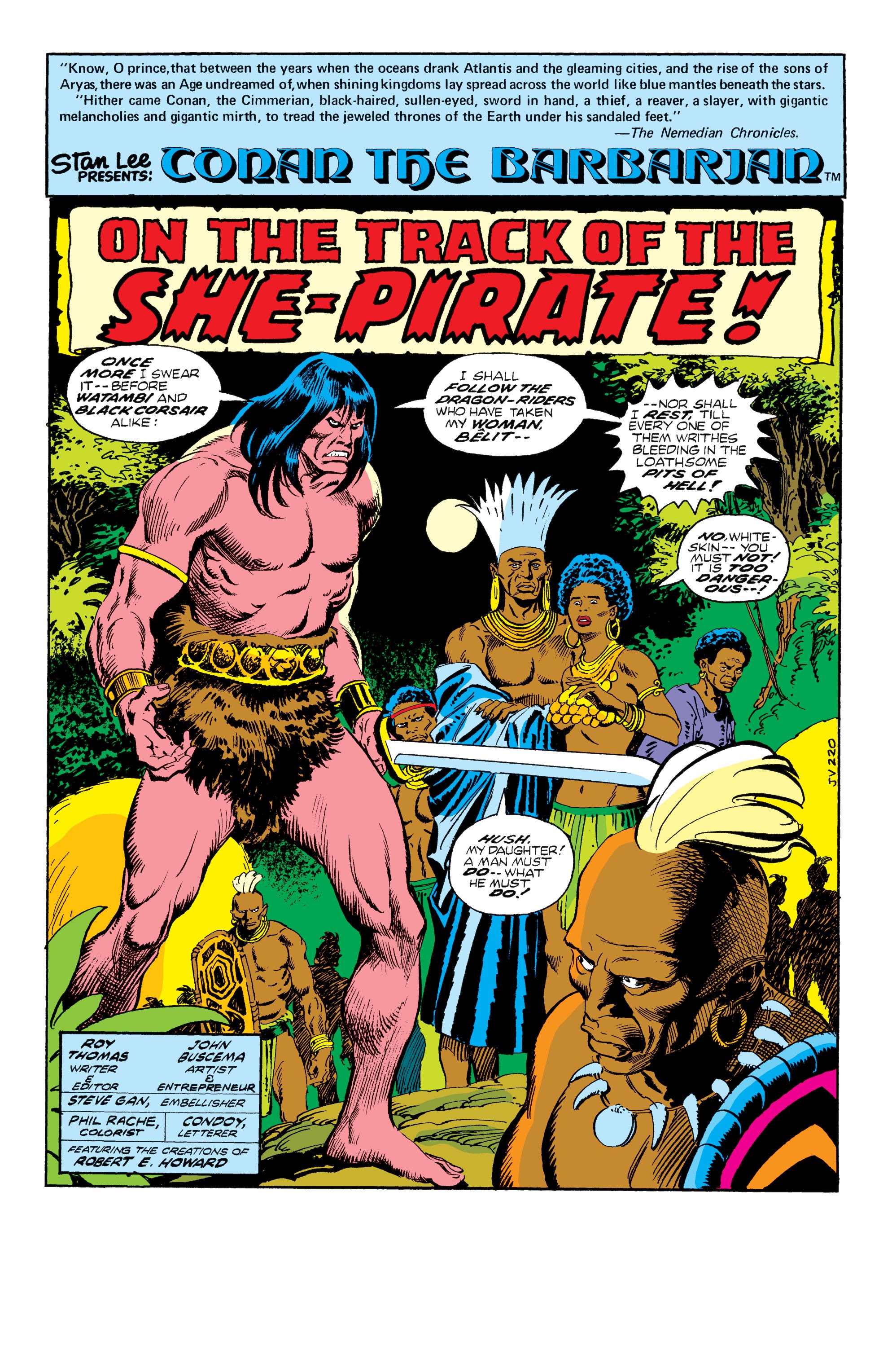 Read online Conan the Barbarian Epic Collection: The Original Marvel Years - Of Once and Future Kings comic -  Issue # TPB (Part 1) - 25