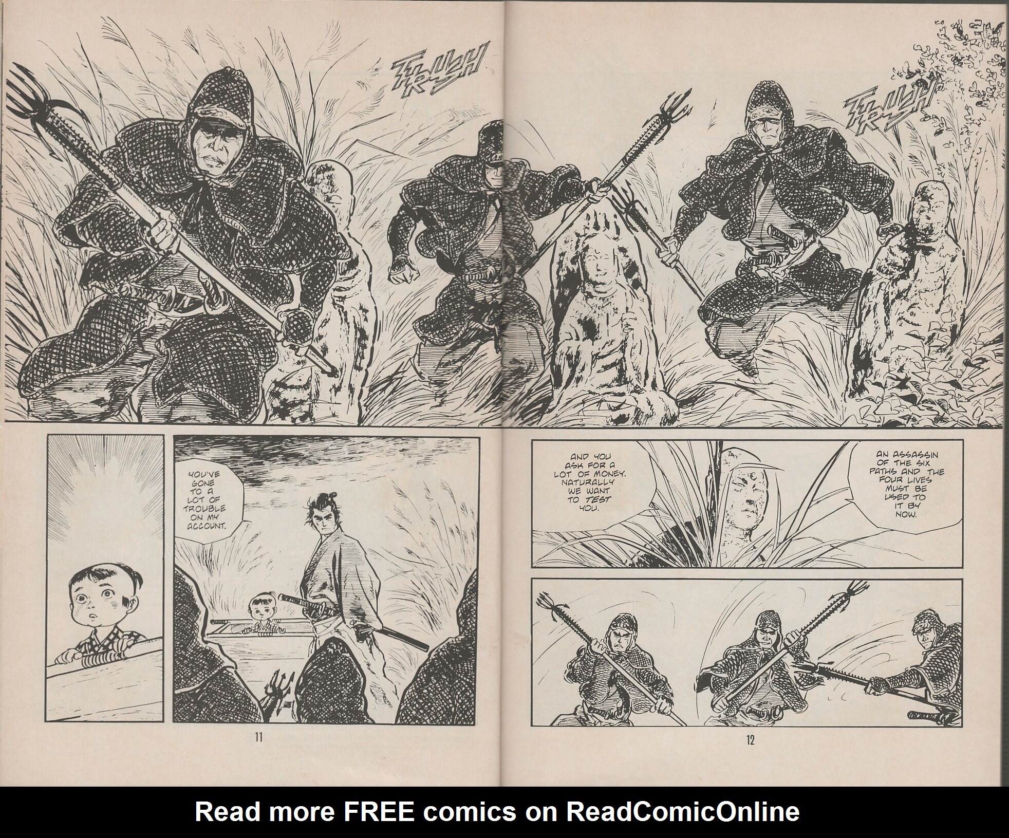 Read online Lone Wolf and Cub comic -  Issue #20 - 16