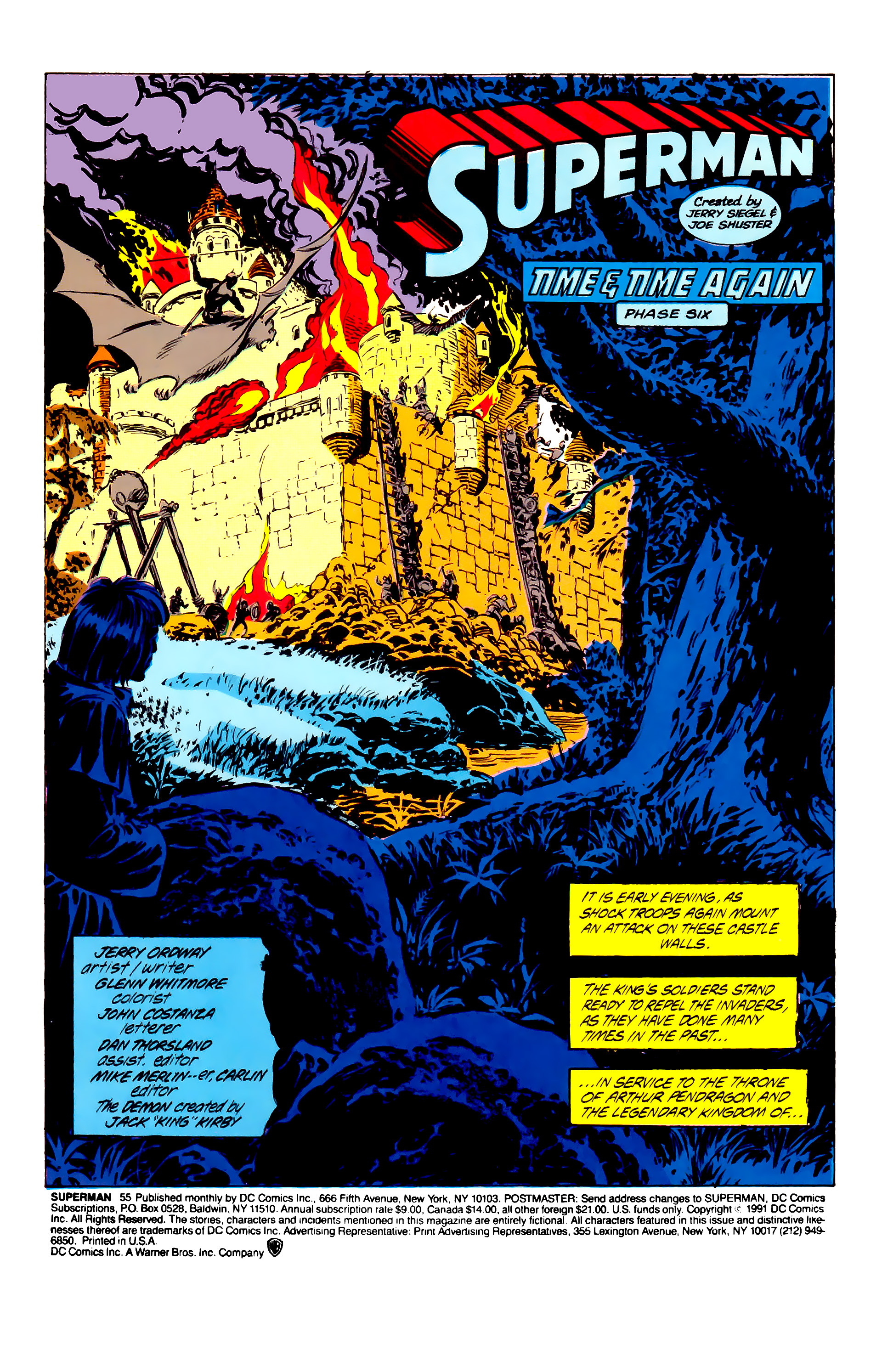 Read online Superman (1987) comic -  Issue #55 - 2