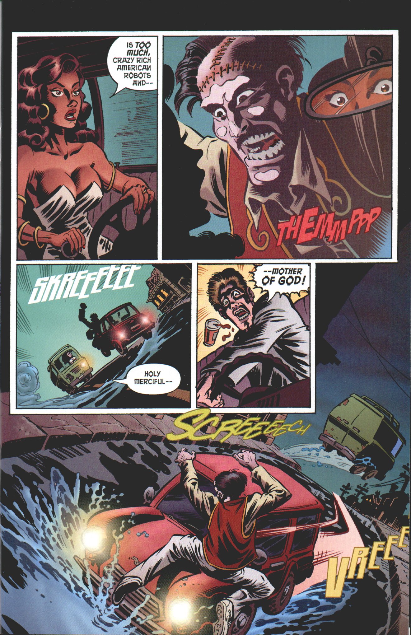 Read online Man With The Screaming Brain comic -  Issue #4 - 5