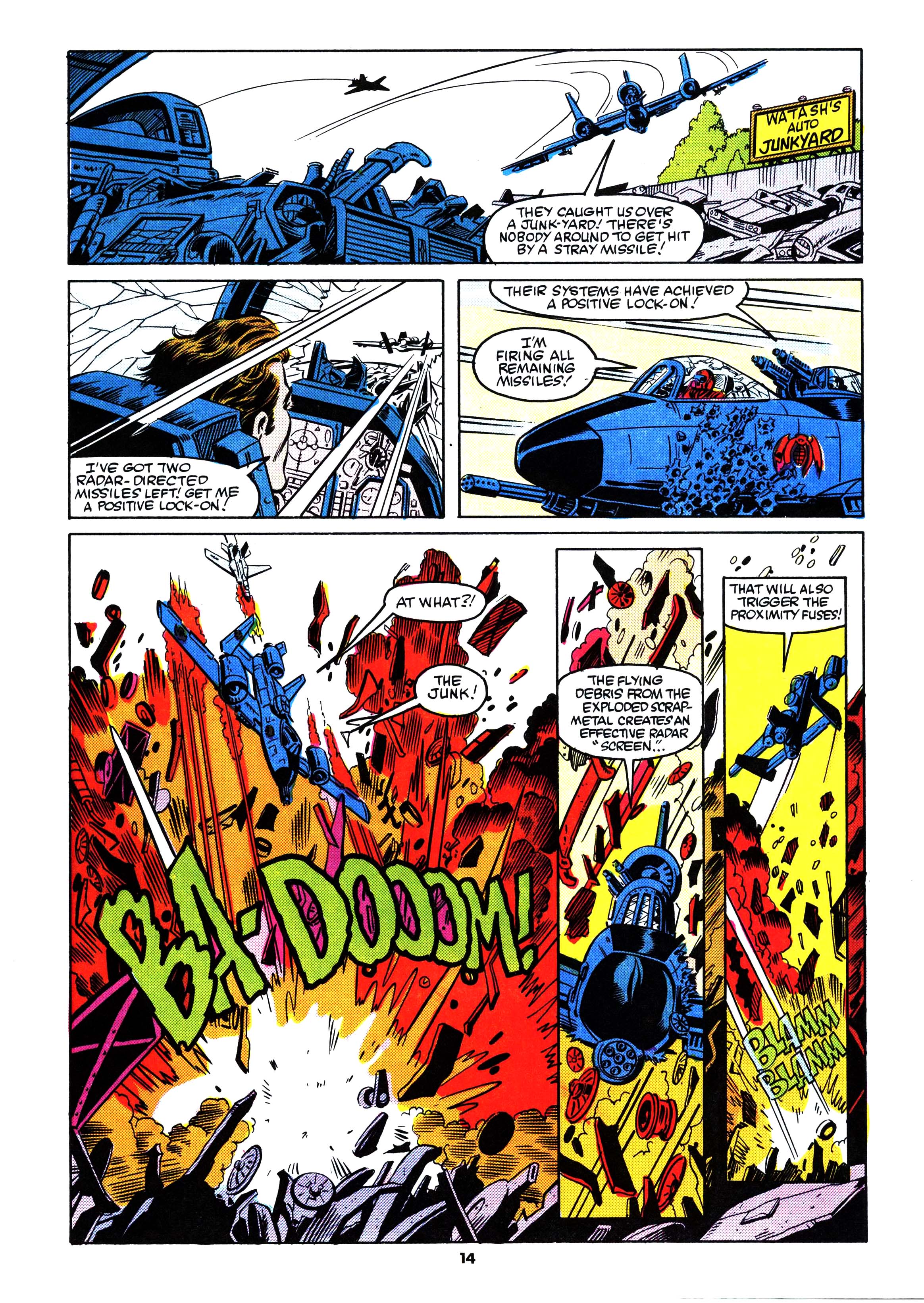 Read online Action Force comic -  Issue #4 - 14