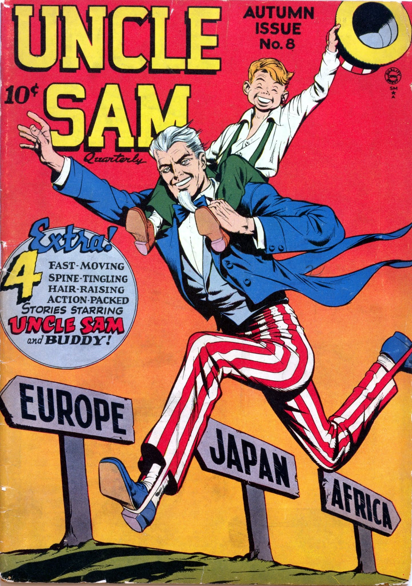 Read online Uncle Sam Quarterly comic -  Issue #8 - 1