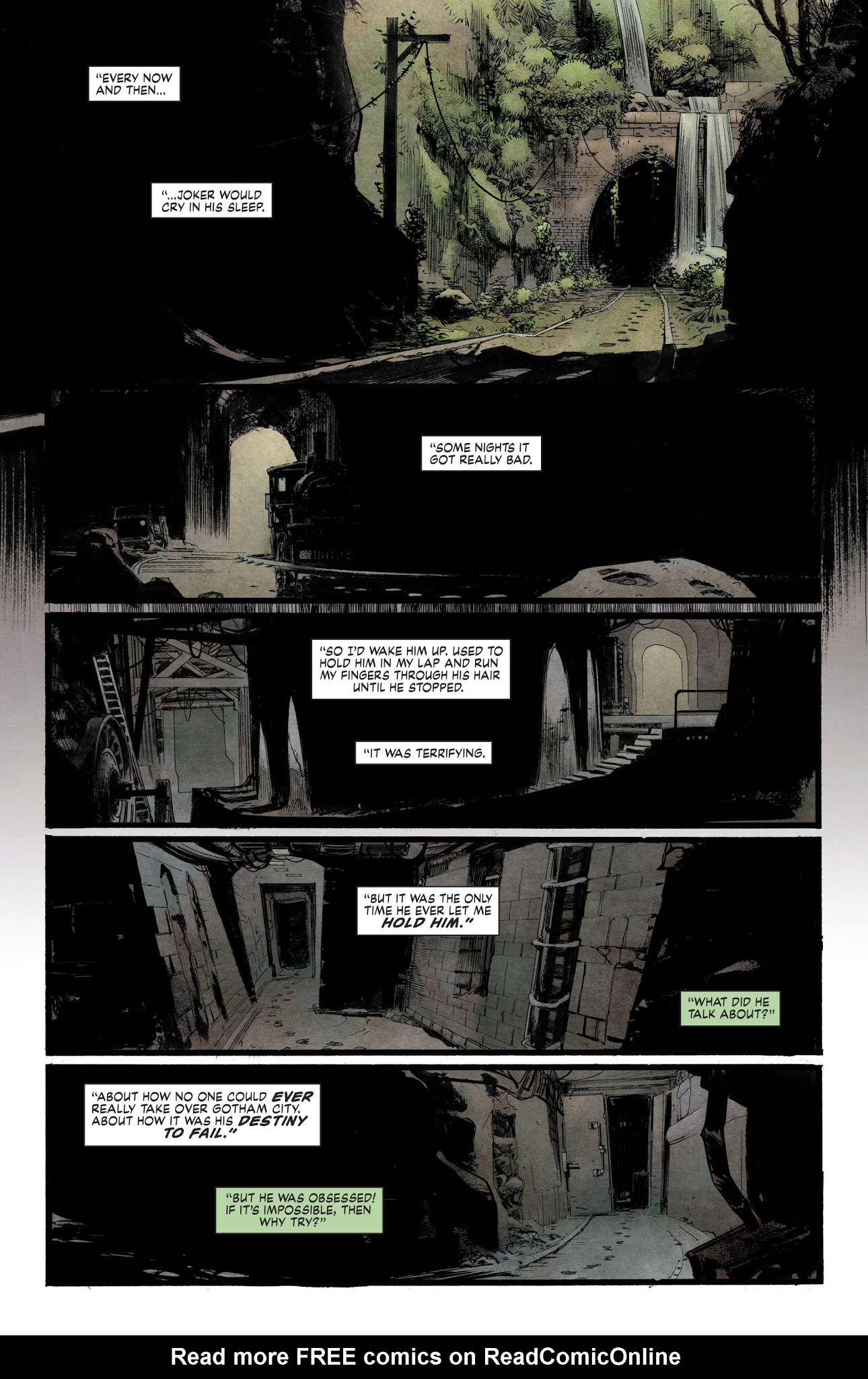 Read online Batman: White Knight comic -  Issue #5 - 23