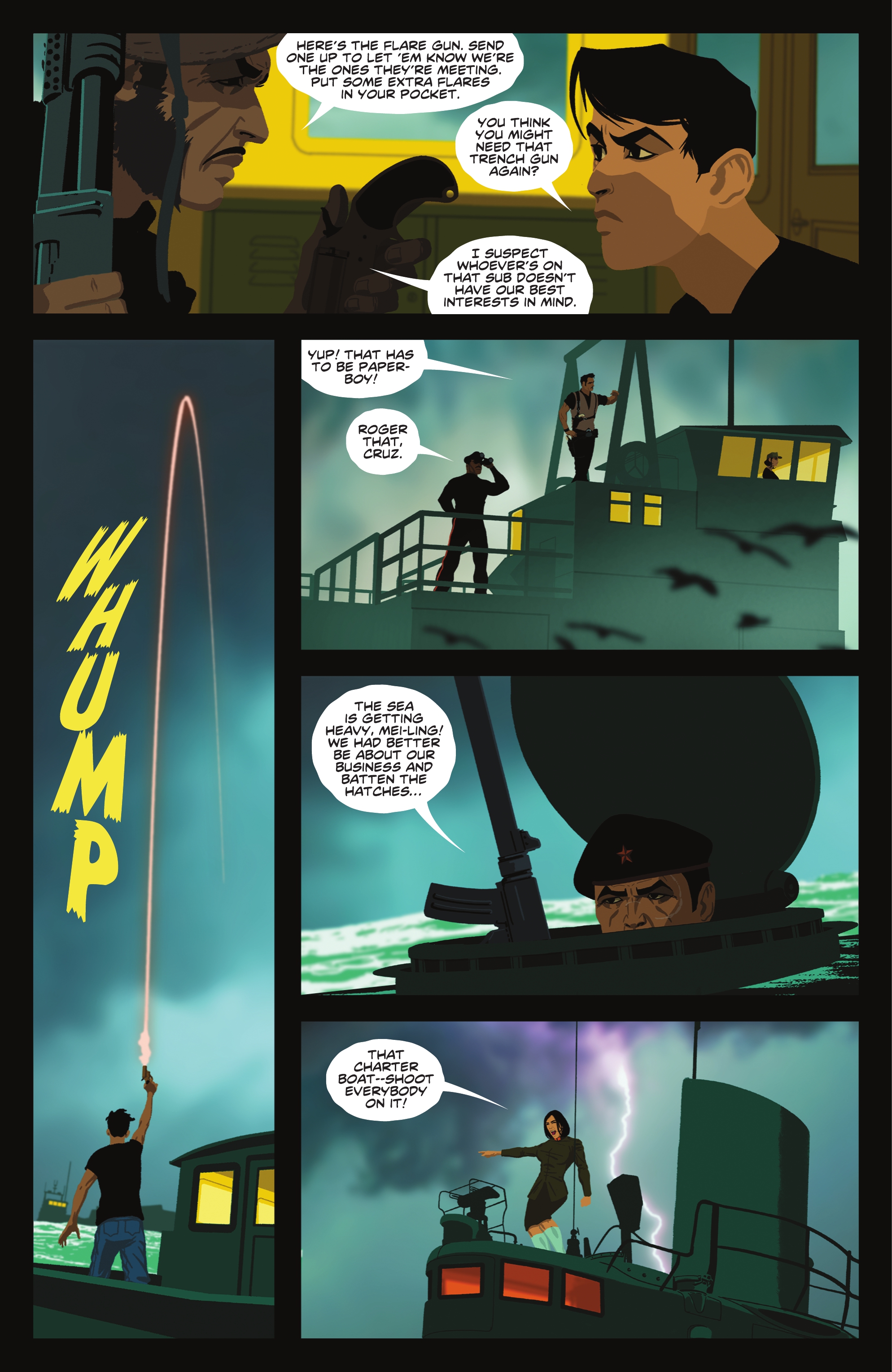 Read online Spy Hunter & Paper Boy comic -  Issue #3 - 12