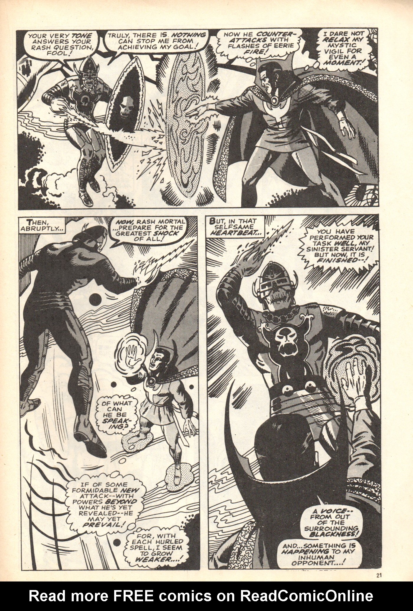 Read online The Avengers (1973) comic -  Issue #62 - 21