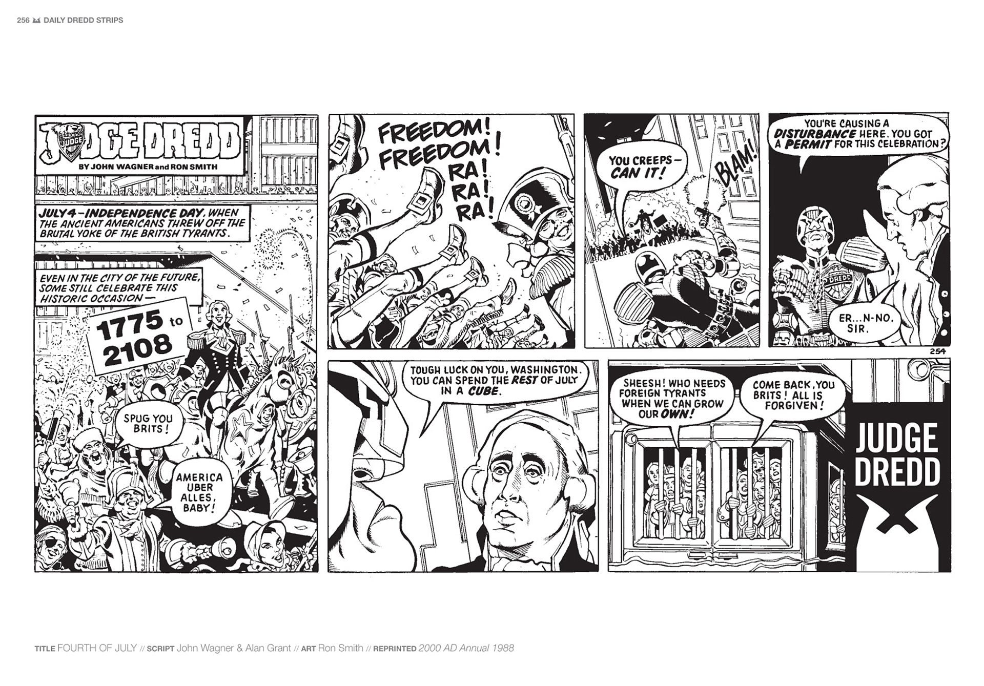Read online Judge Dredd: The Daily Dredds comic -  Issue # TPB 1 - 259
